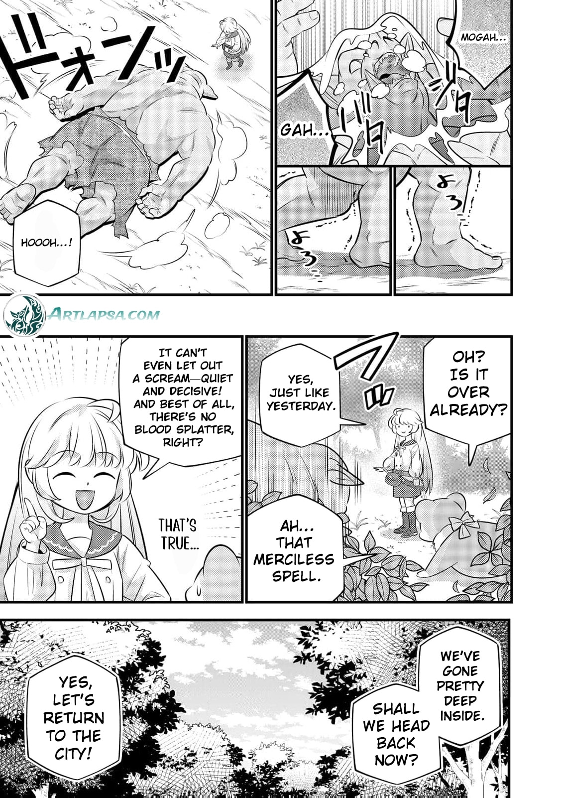 Tensei Youjo wa Owabi Cheat de Isekai Going My Way Chapter 31 page 18 - 