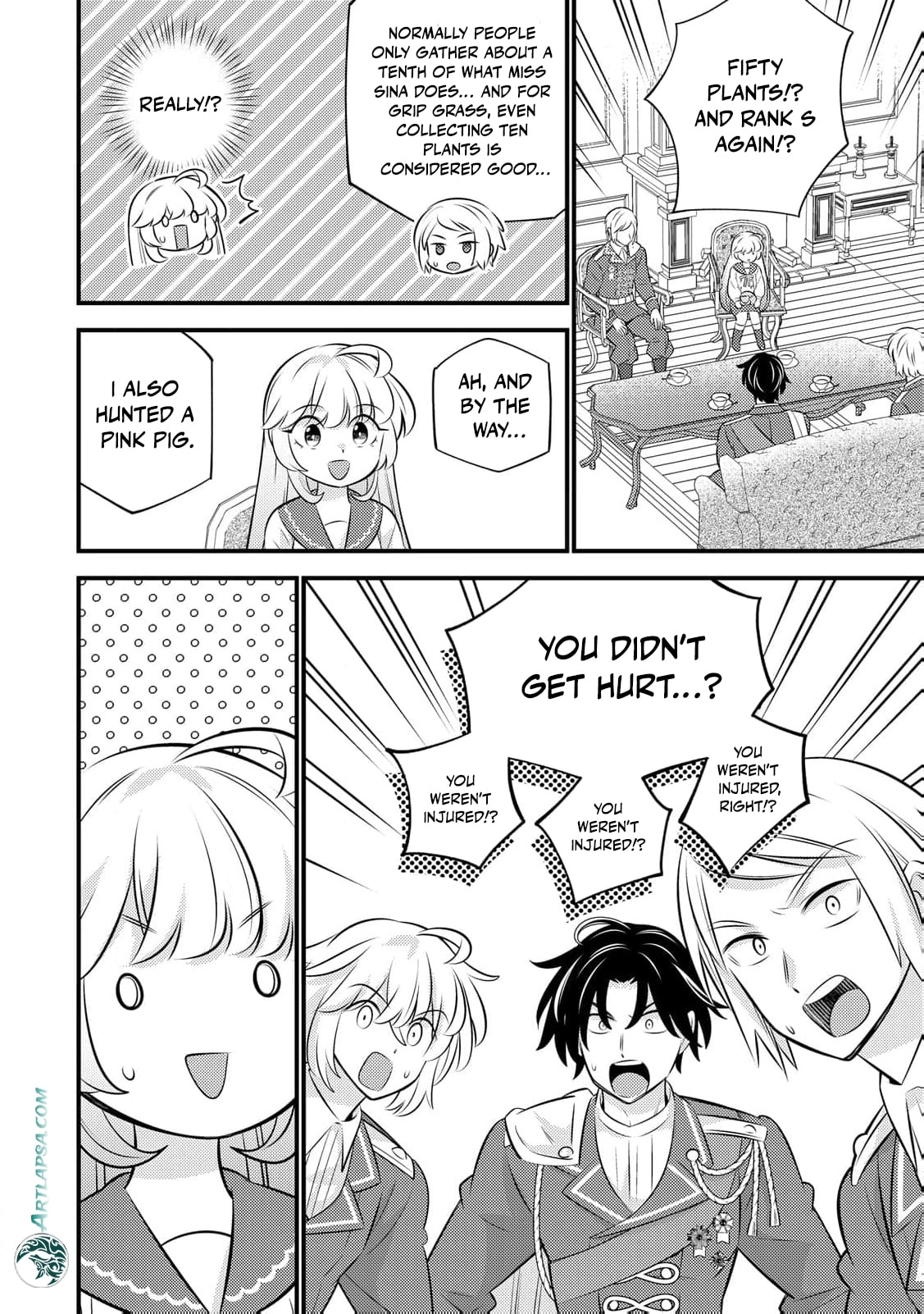 Tensei Youjo wa Owabi Cheat de Isekai Going My Way Chapter 32 page 11 - 