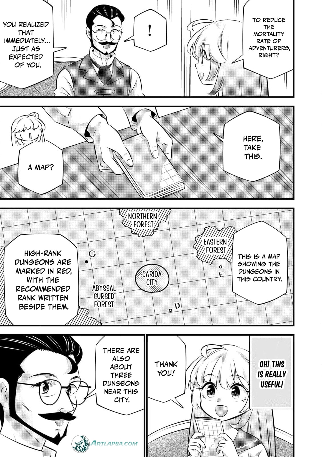 Tensei Youjo wa Owabi Cheat de Isekai Going My Way Chapter 32 page 8 - 