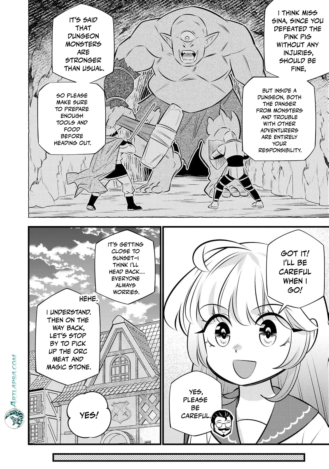 Tensei Youjo wa Owabi Cheat de Isekai Going My Way Chapter 32 page 9 - 