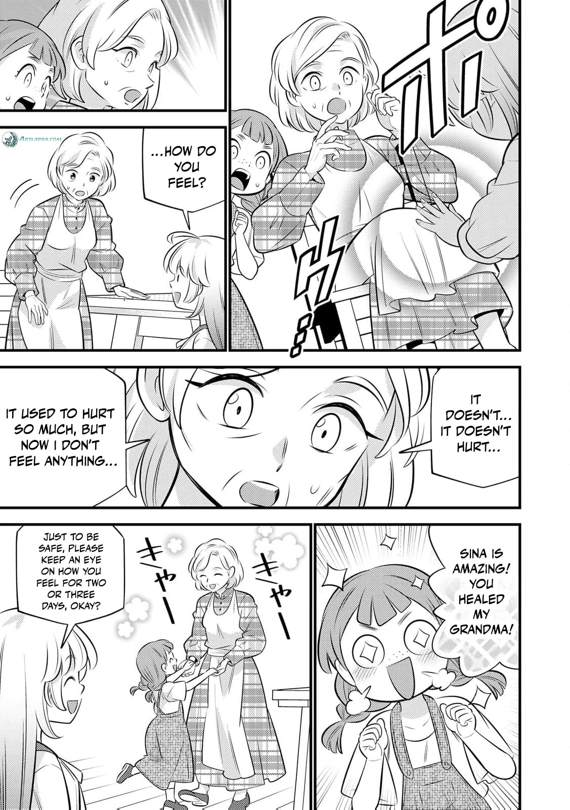 Tensei Youjo wa Owabi Cheat de Isekai Going My Way Chapter 33 page 14 - 