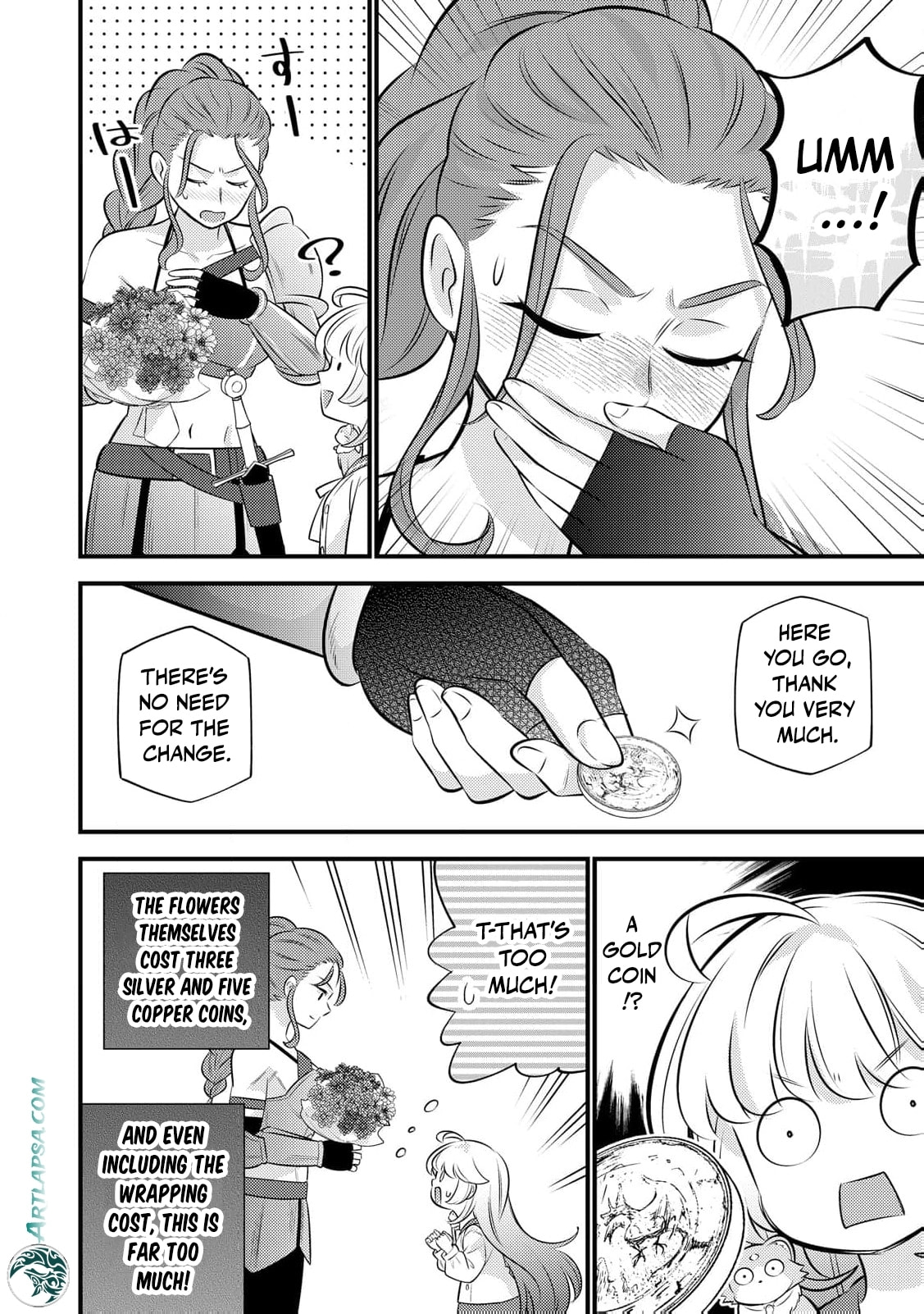 Tensei Youjo wa Owabi Cheat de Isekai Going My Way Chapter 33 page 19 - 