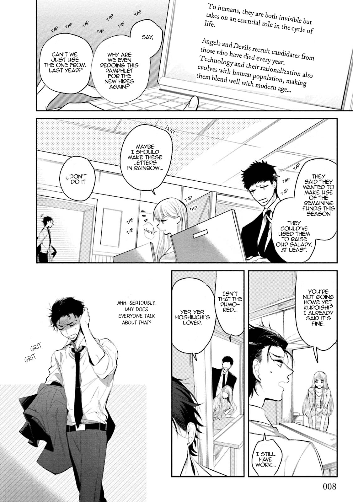 Tenshi no Sasayaki wa Akuma wo Otosu Chapter 1 page 8 - 