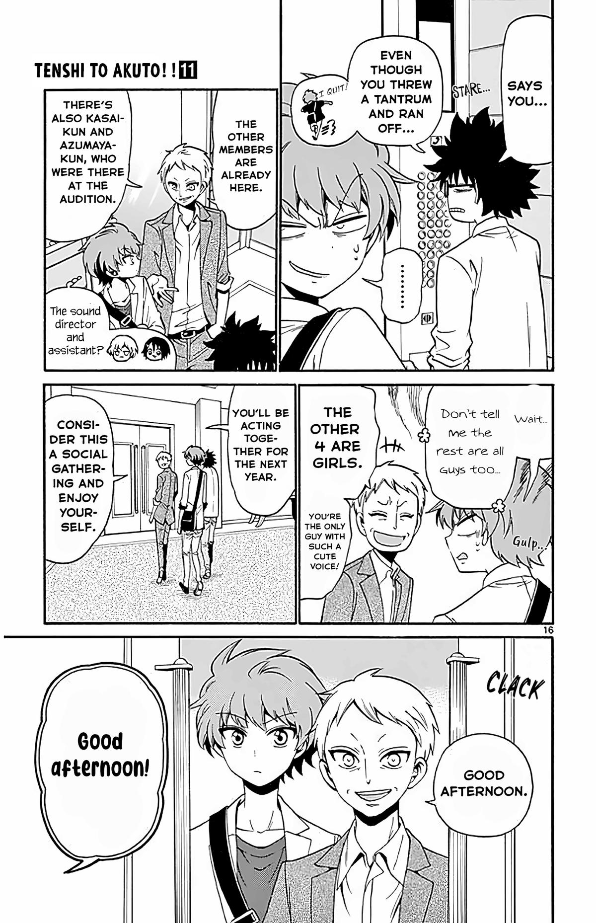 Tenshi to Akuto!! Chapter 100 page 16 - 