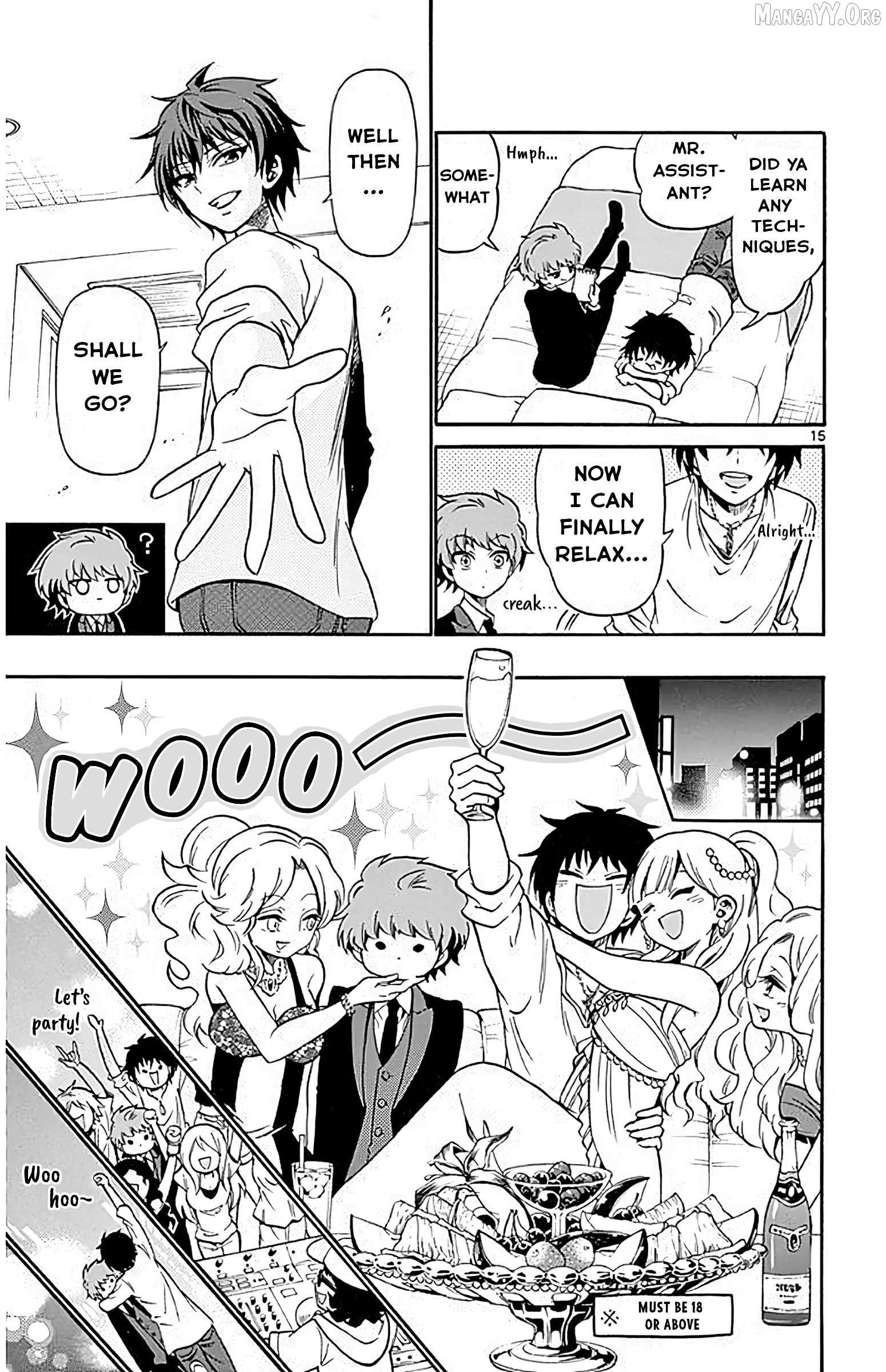 Tenshi to Akuto!! Chapter 89 page 15 - 