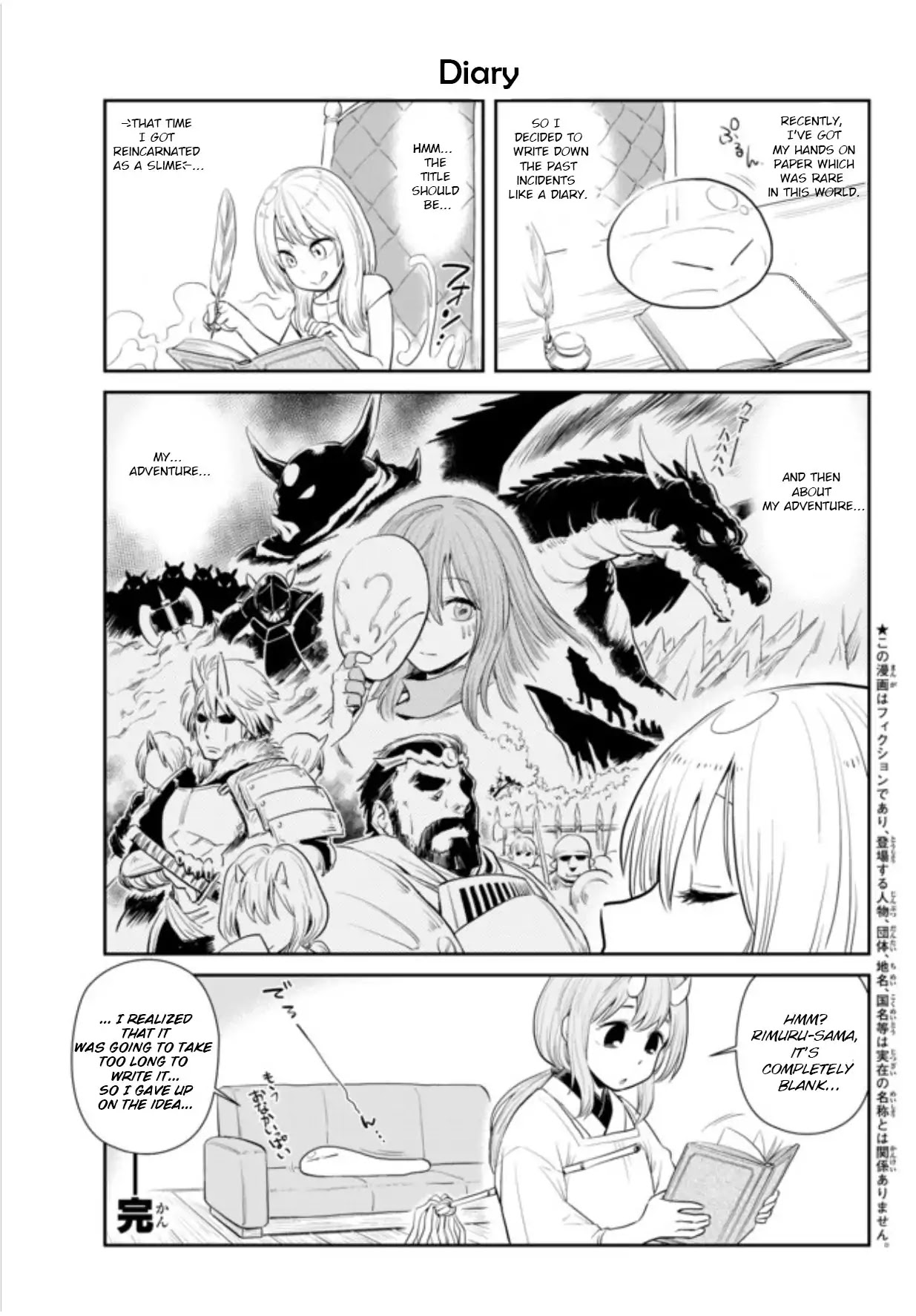Tensura Nikki Tensei Shitara Slime Datta Ken Chapter 1 page 2 - 