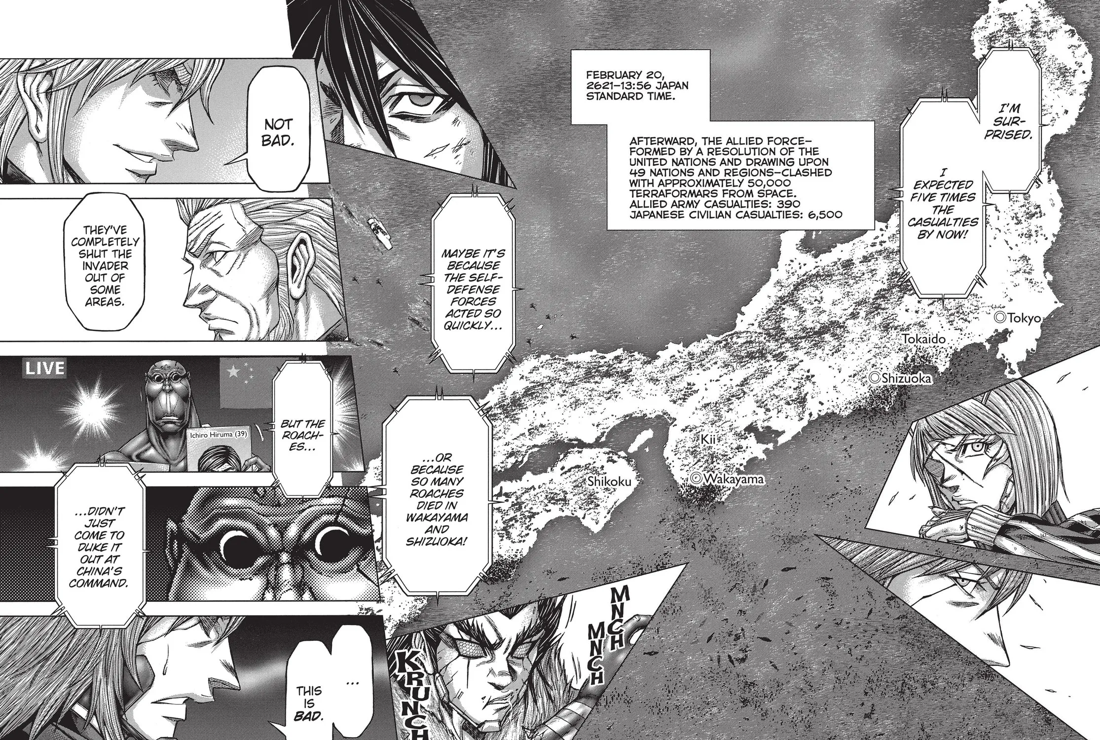 Terra Formars Chapter 212 page 31 - 