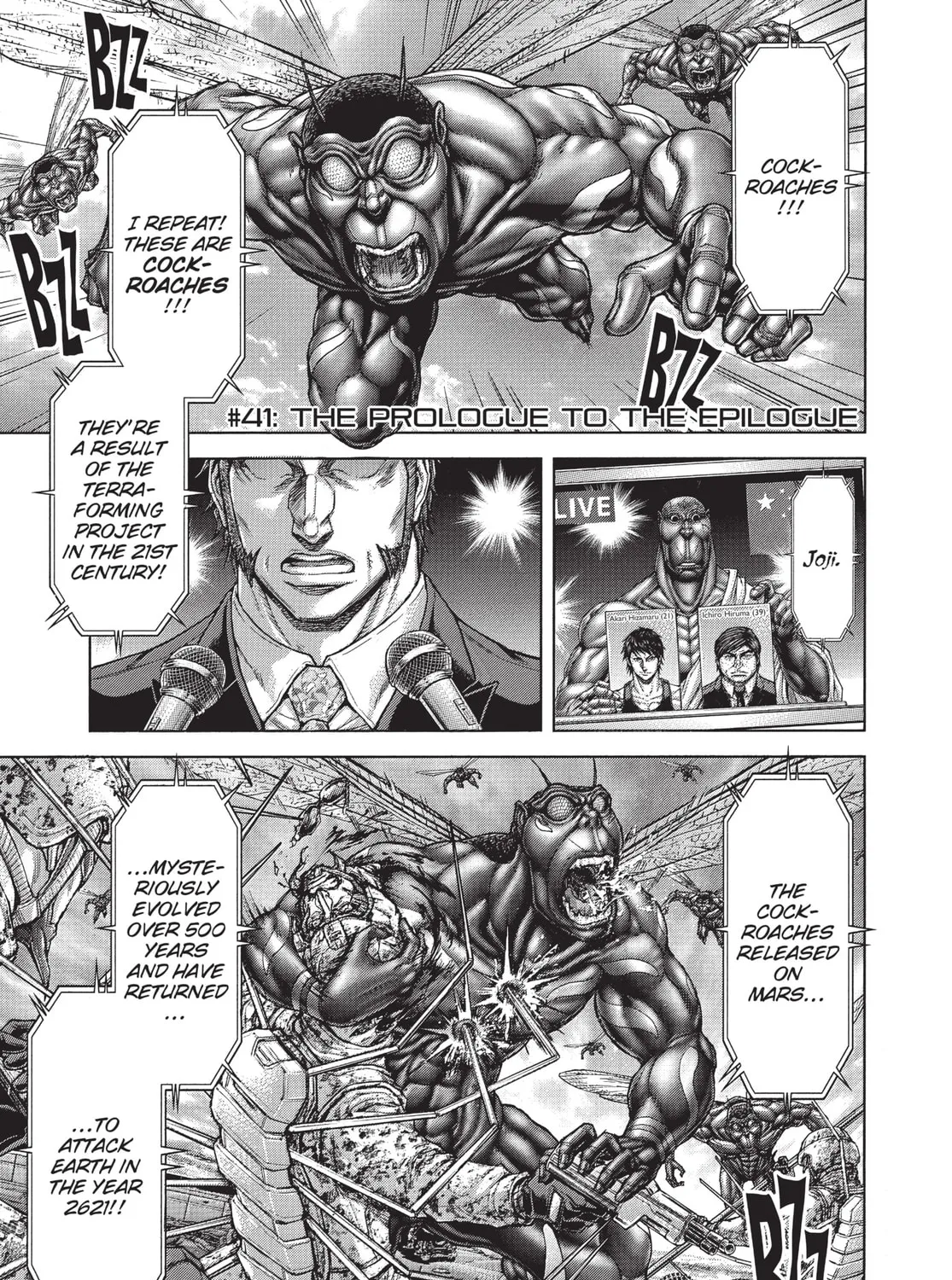 Terra Formars Chapter 214 page 1 - 