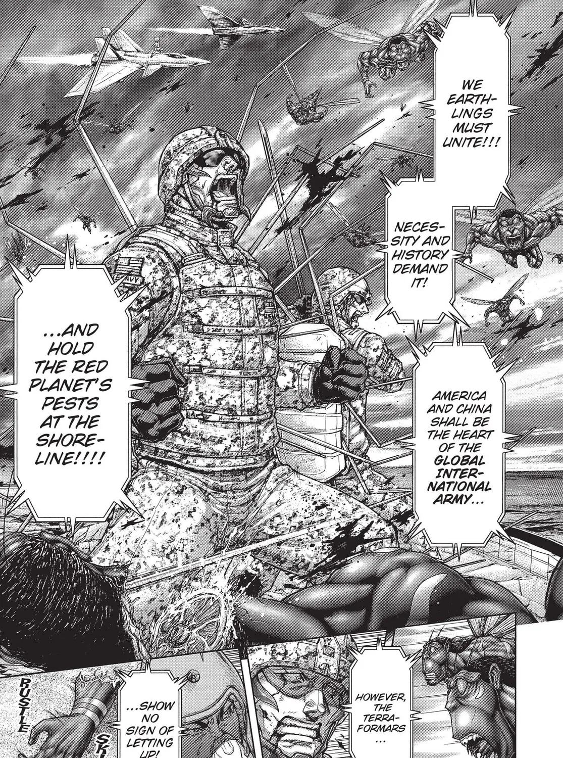 Terra Formars Chapter 214 page 57 - 