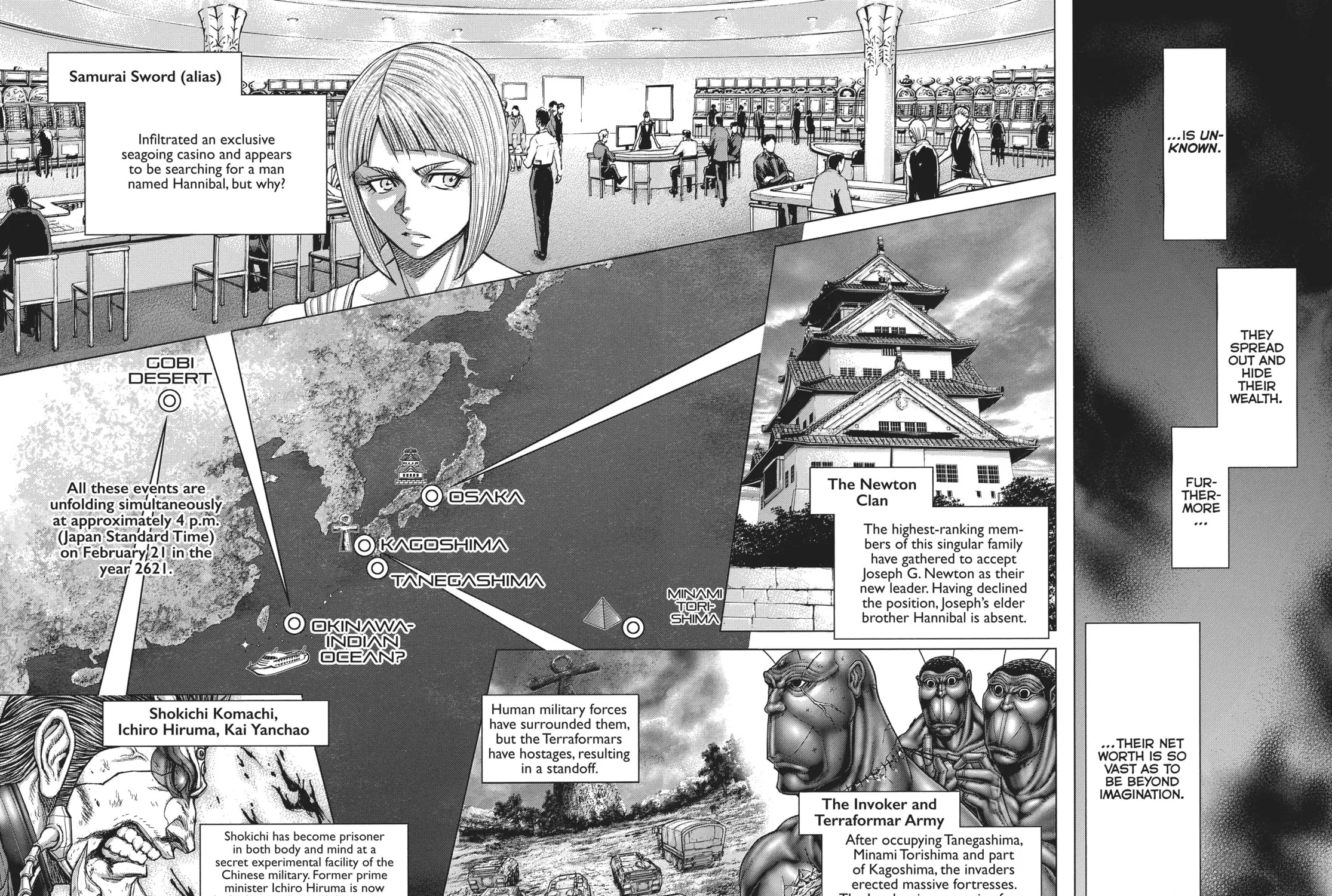 Terra Formars Chapter 221 page 3 - 