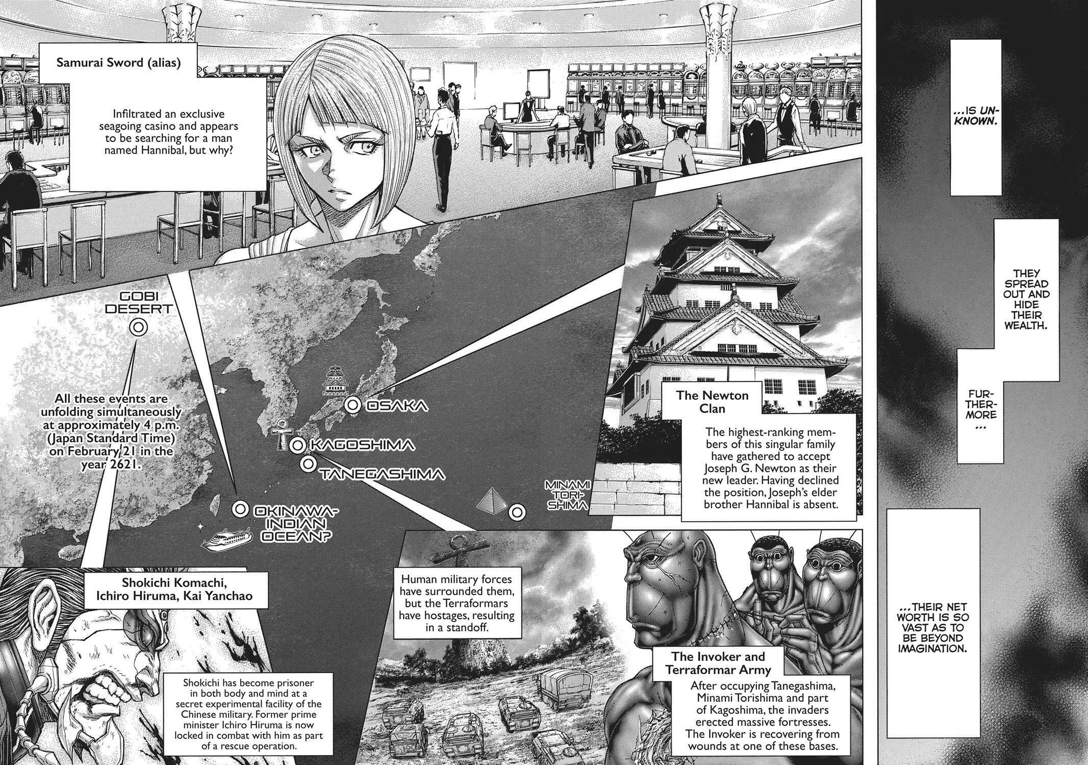 Terra Formars Chapter 227 page 3 - 