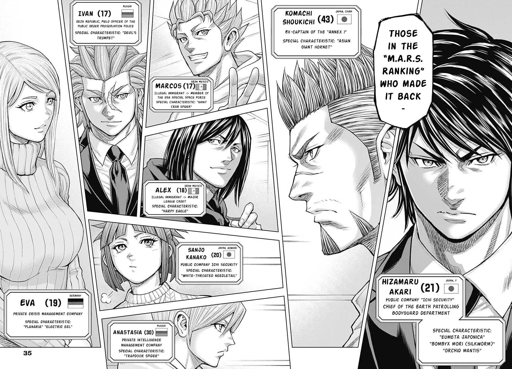 Terra Formars Chapter 238 page 19 - 