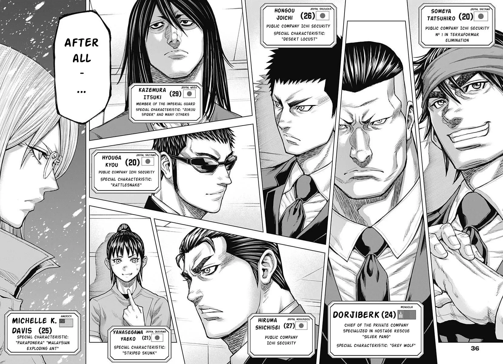 Terra Formars Chapter 238 page 20 - 
