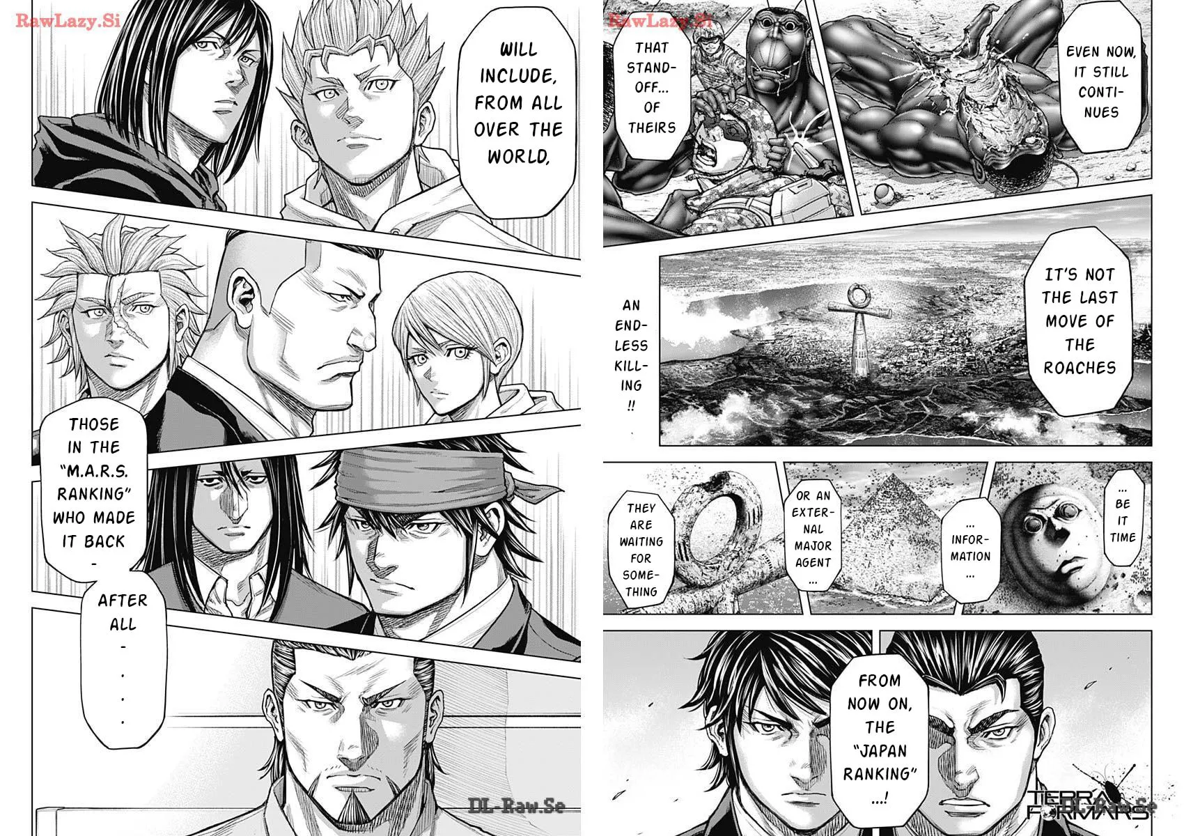 Terra Formars Chapter 239 page 1 - 