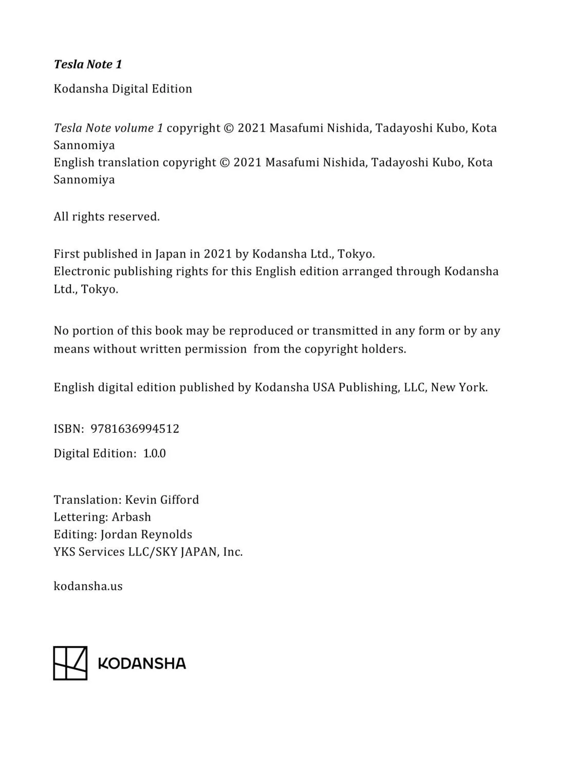 Tesla Note Chapter 4 page 47 - 