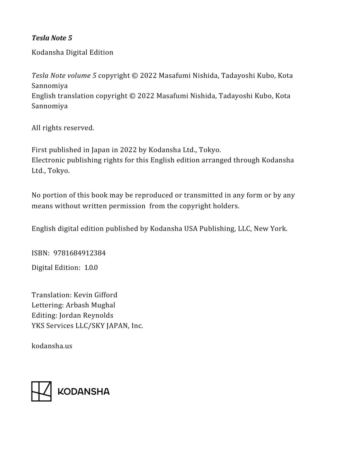 Tesla Note Chapter 40 page 77 - 
