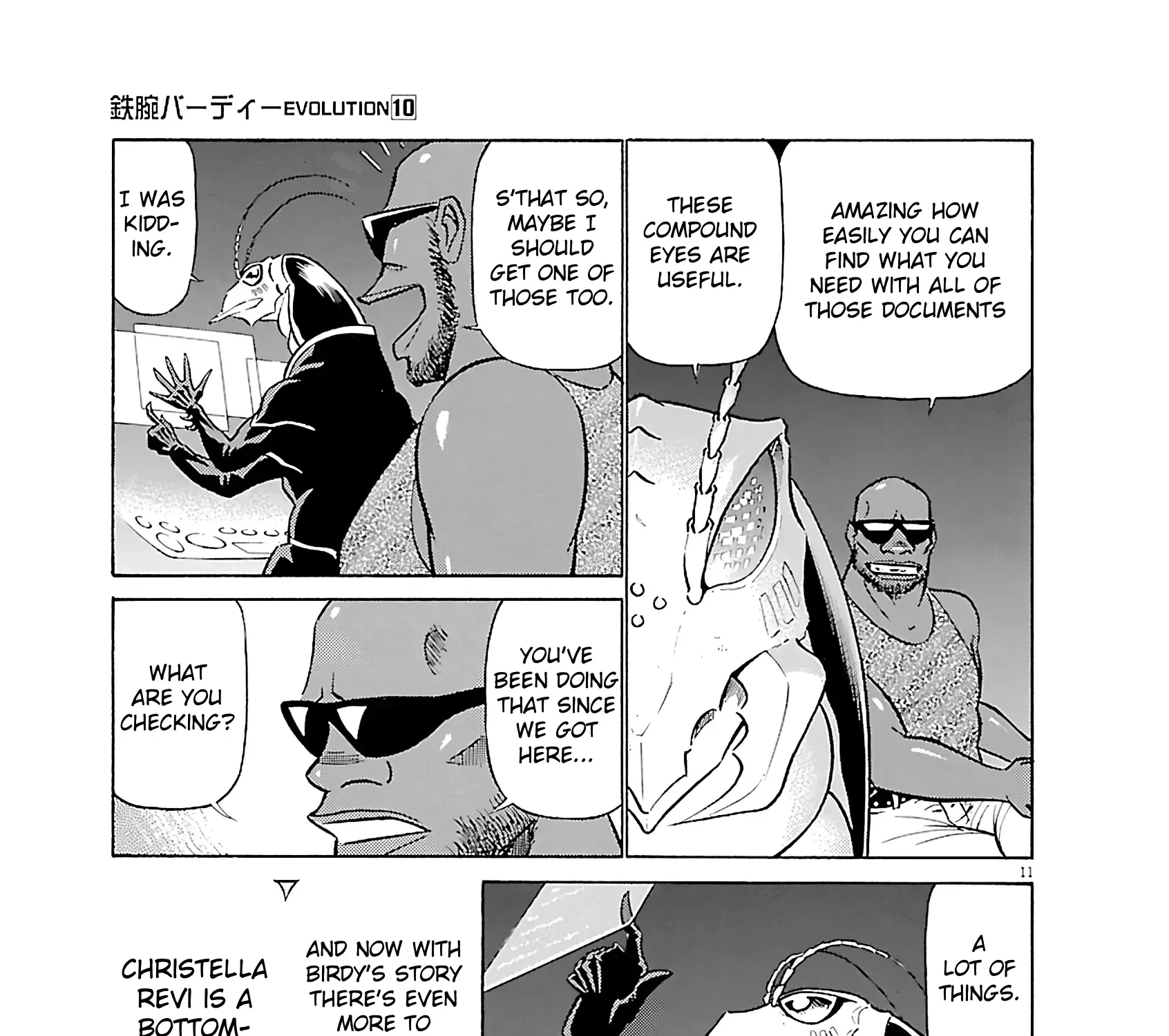 Tetsuwan Birdy Evolution Chapter 107 page 21 - 