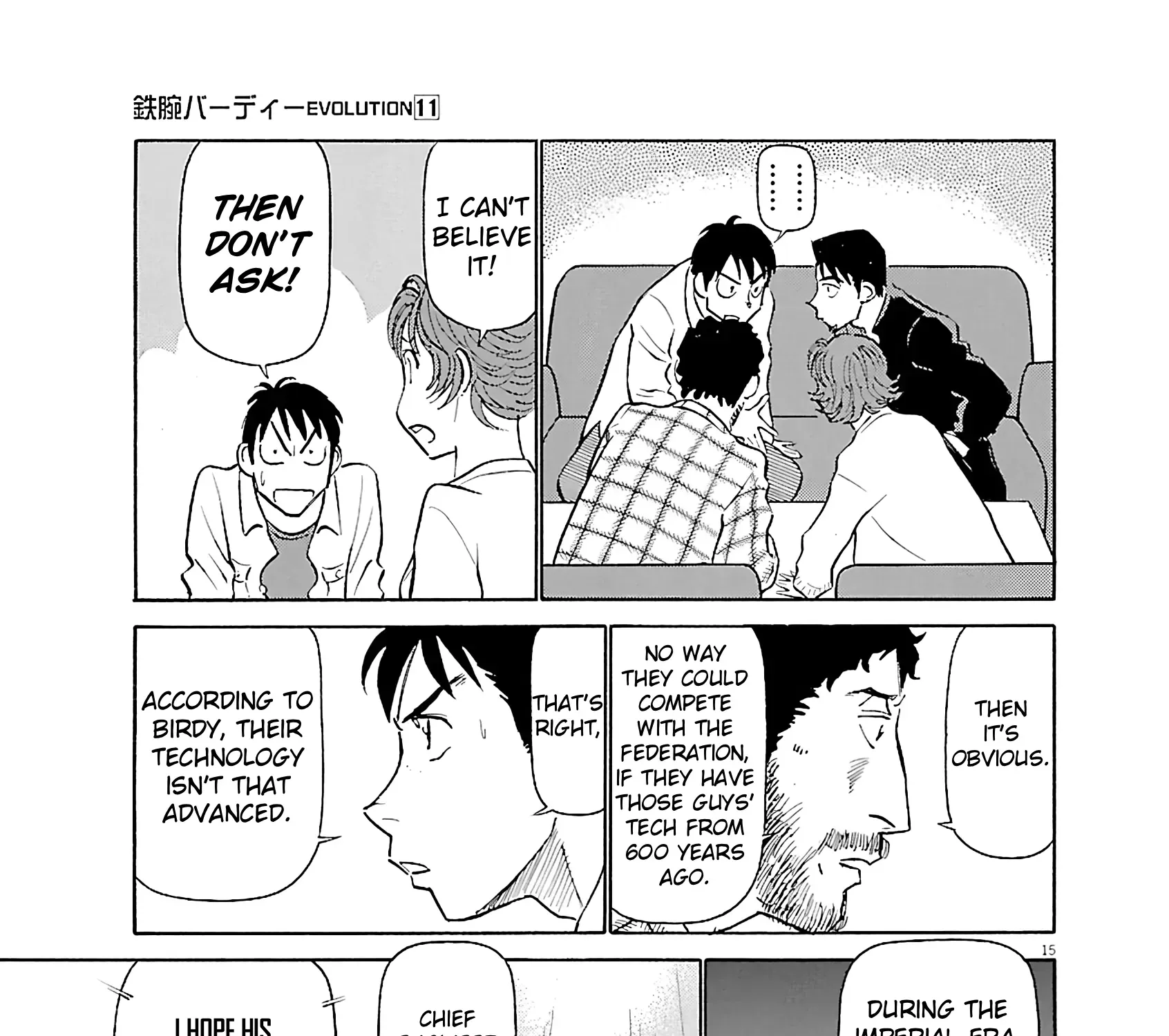Tetsuwan Birdy Evolution Chapter 110 page 34 - 