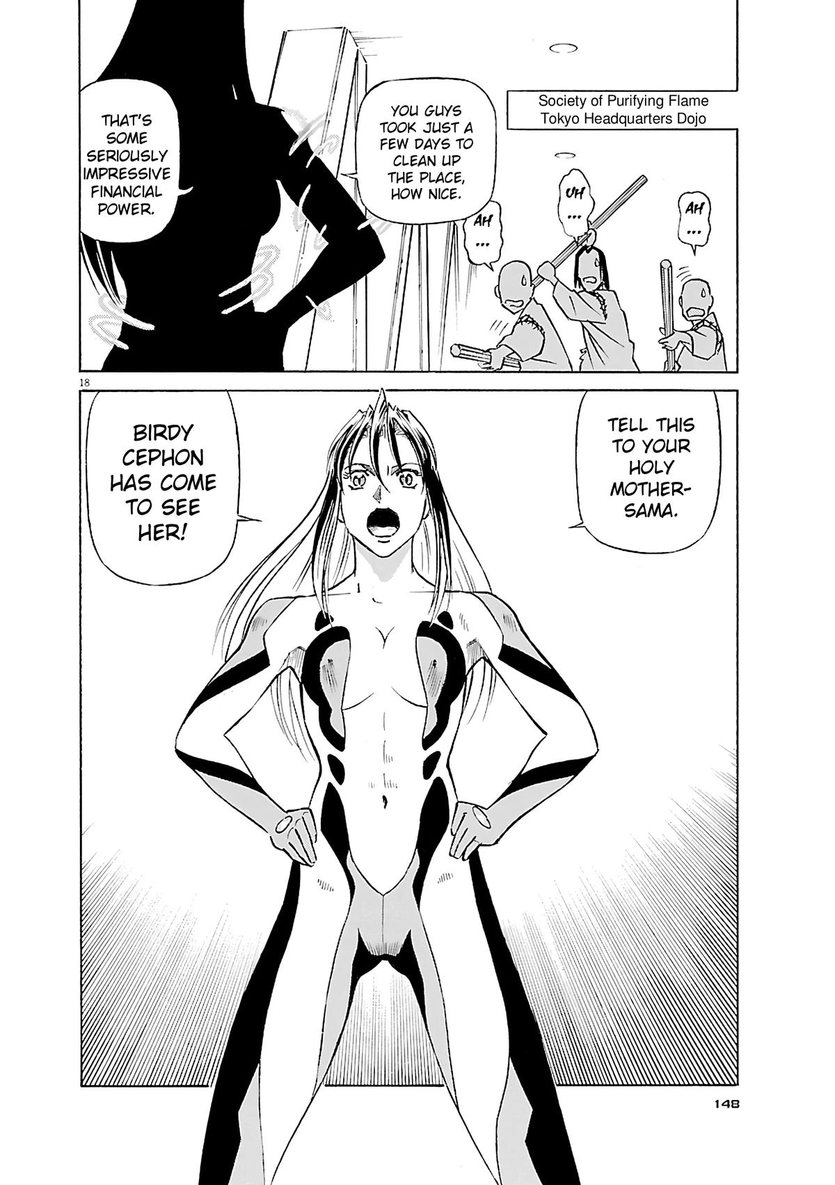 Tetsuwan Birdy Evolution Chapter 117 page 18 - 