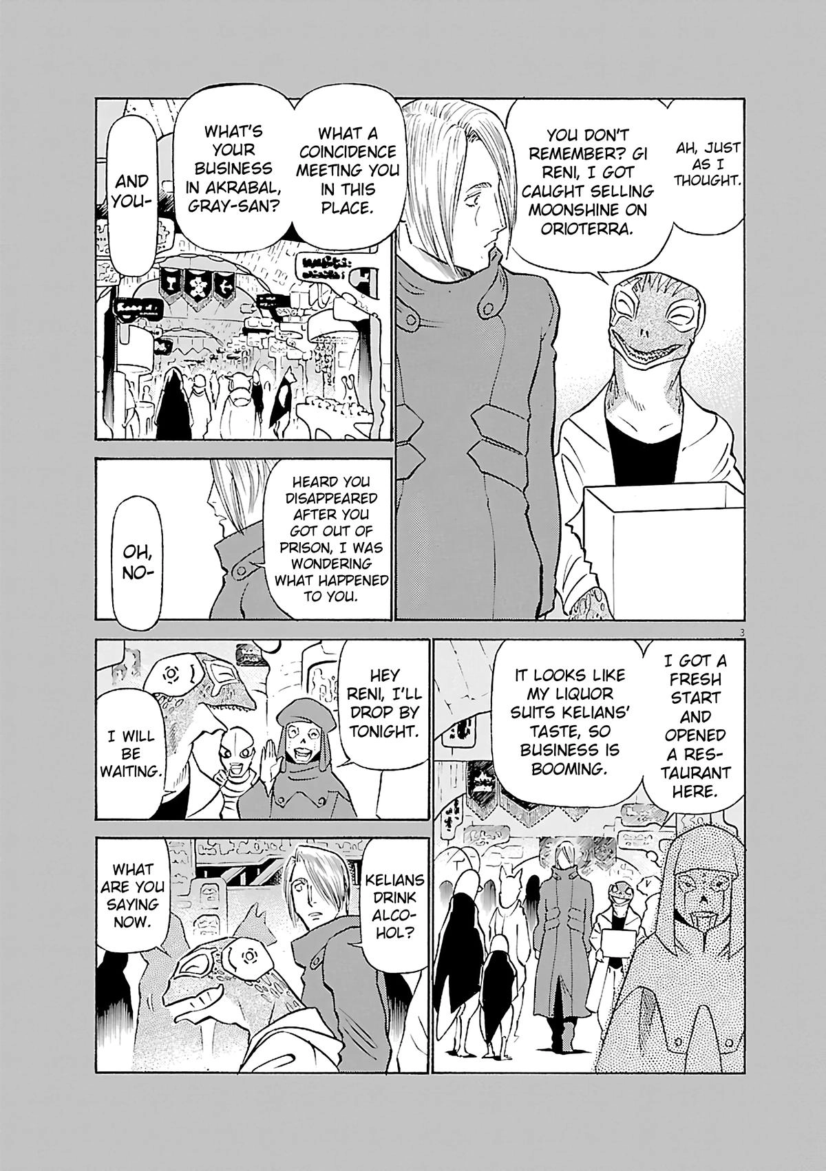 Tetsuwan Birdy Evolution Chapter 117 page 3 - 