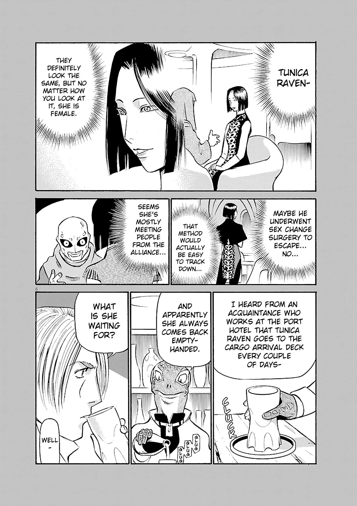 Tetsuwan Birdy Evolution Chapter 117 page 6 - 