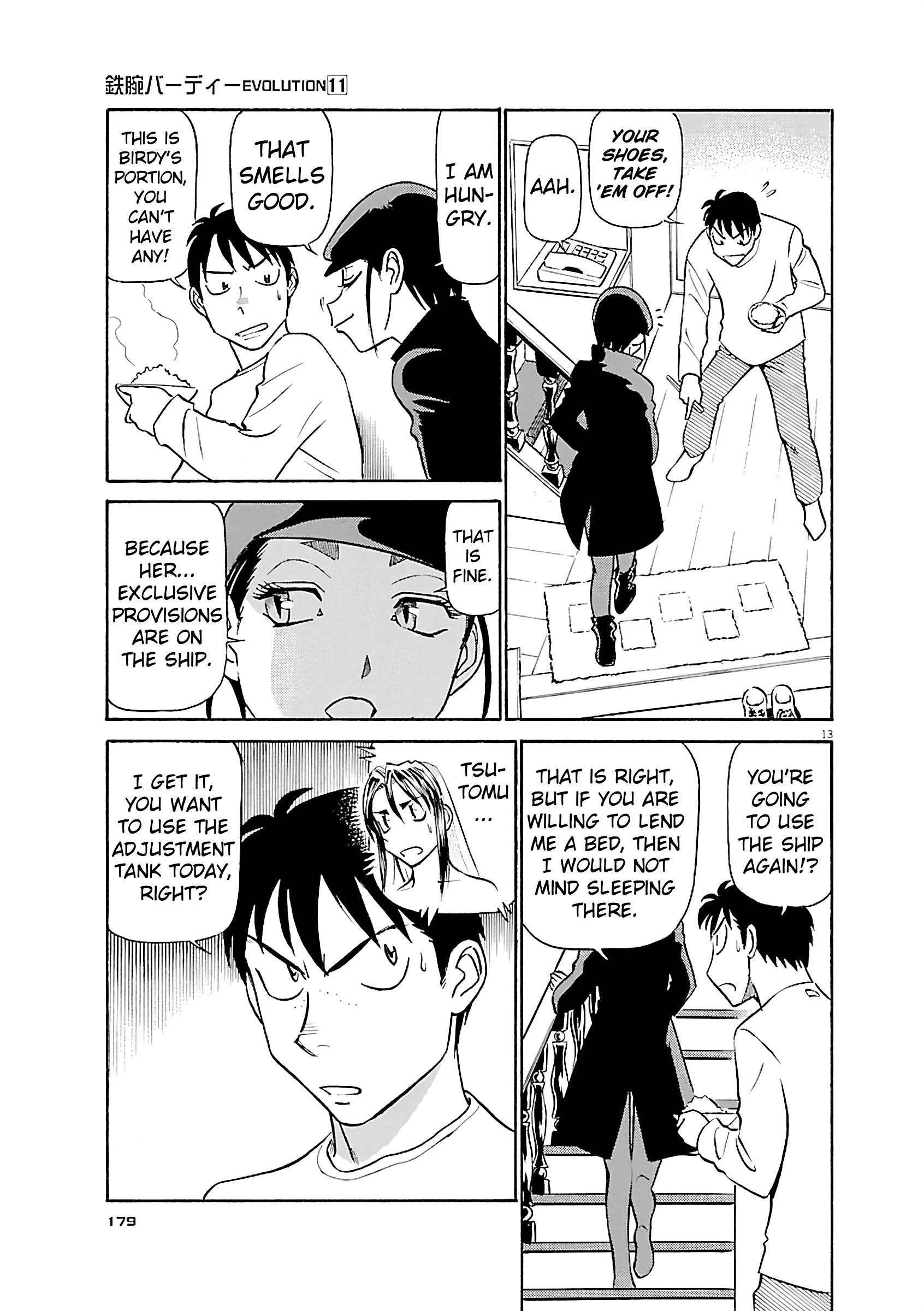 Tetsuwan Birdy Evolution Chapter 119 page 13 - 