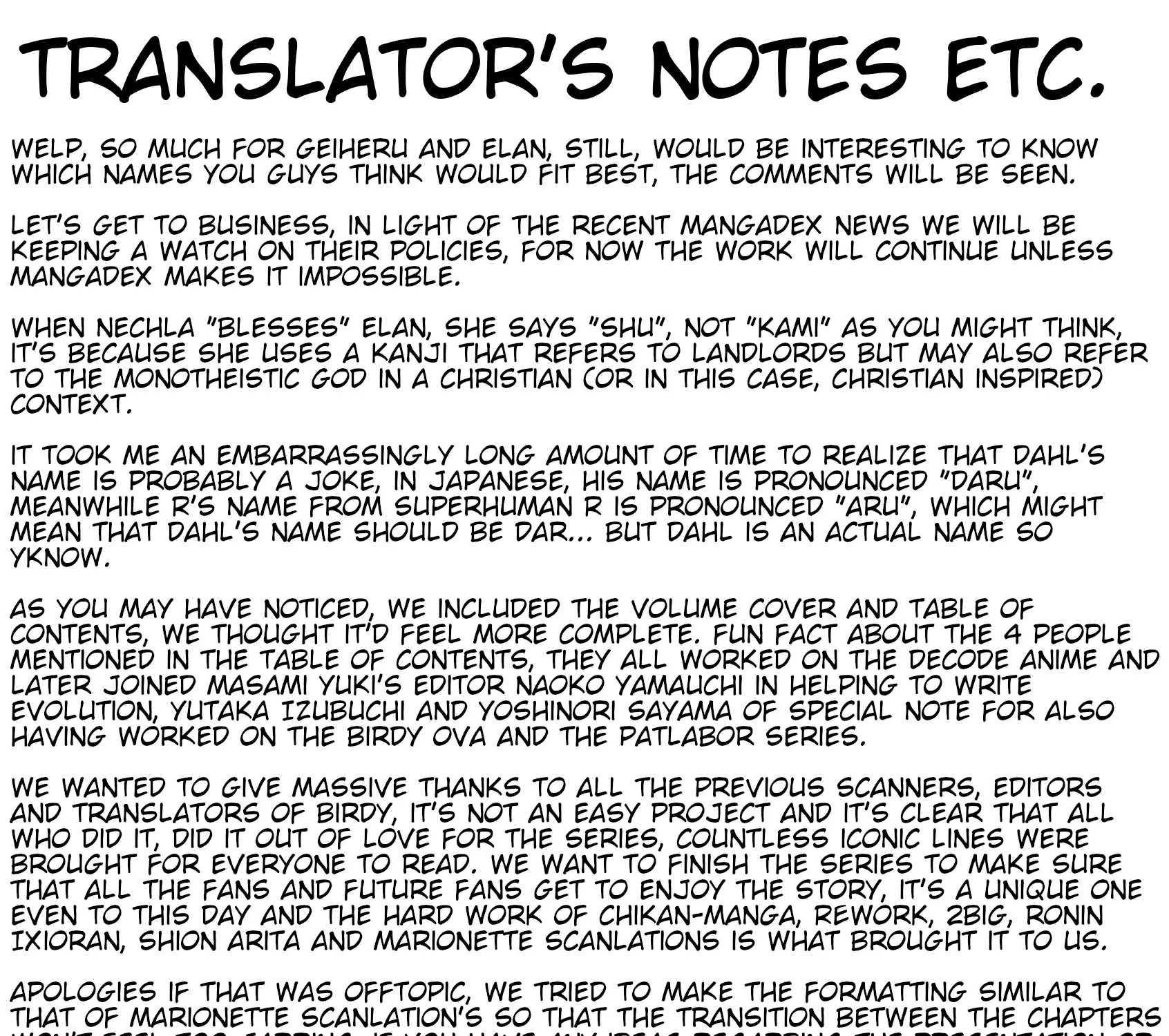 Tetsuwan Birdy Evolution Chapter 99 page 44 - 