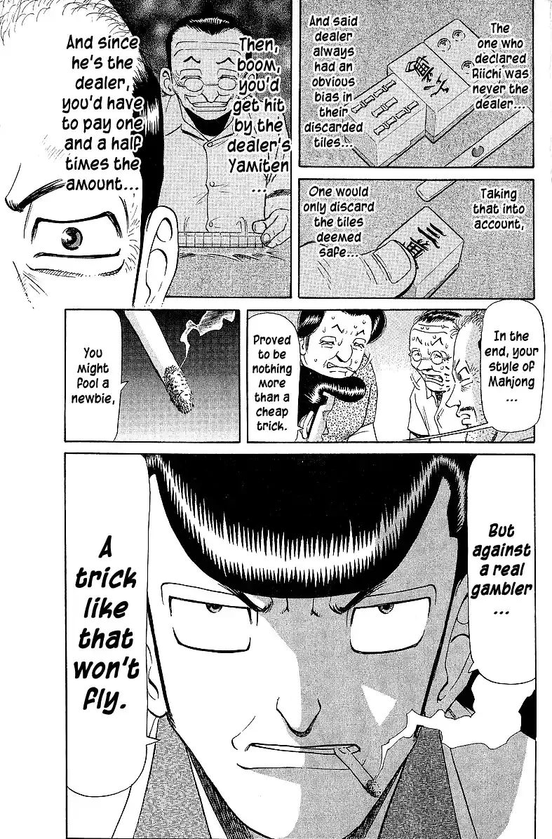 Tetsuya - The Man Called Mahjong Master Chapter 52 page 9 - 