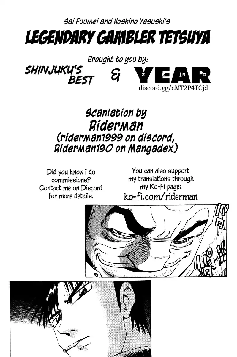 Tetsuya - The Man Called Mahjong Master Chapter 89 page 12 - 