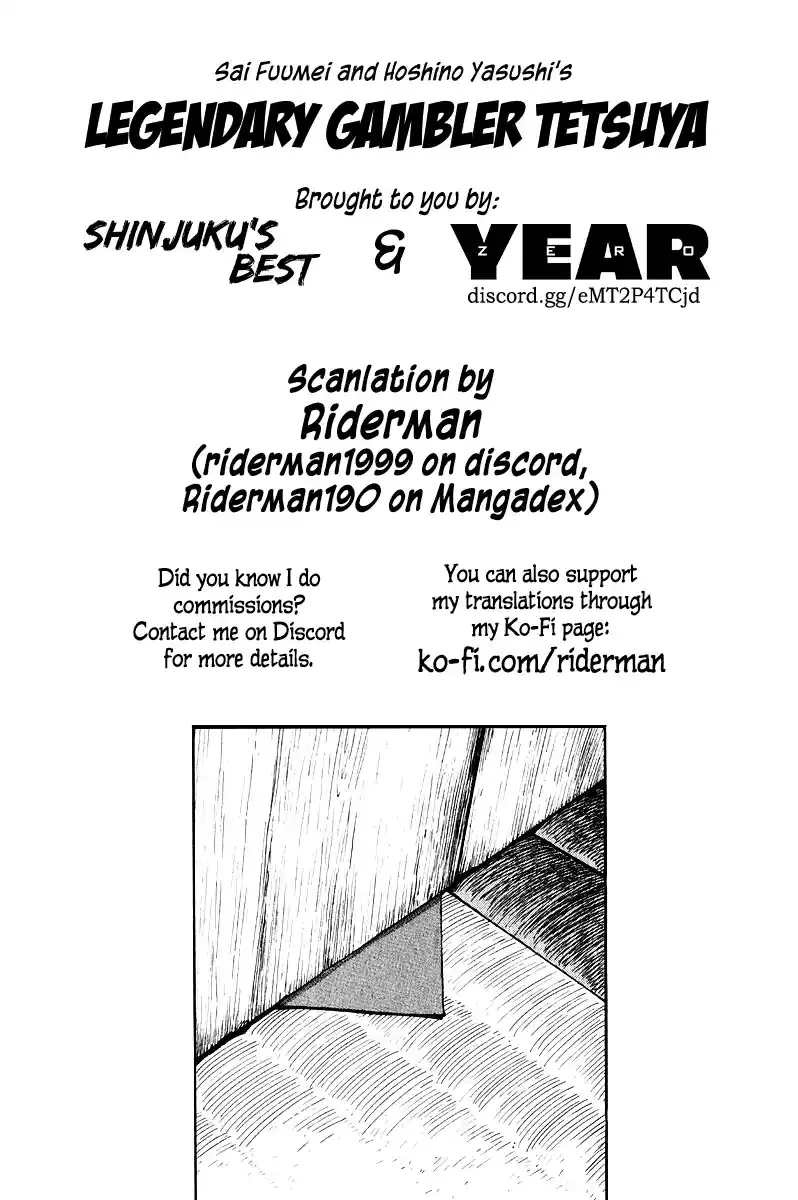 Tetsuya - The Man Called Mahjong Master Chapter 92 page 17 - 
