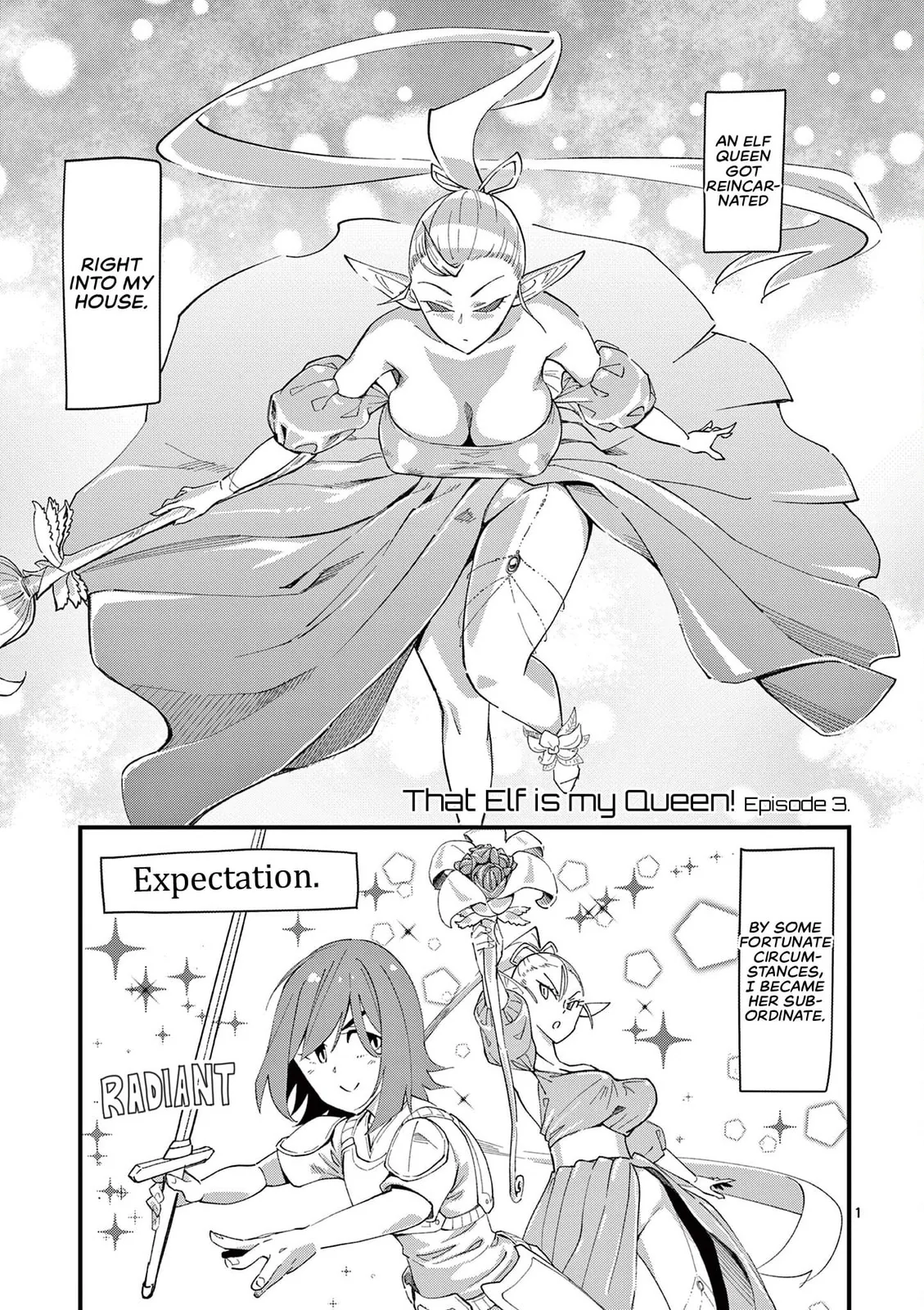 That Elf is My Queen! Chapter 3 page 1 - 
