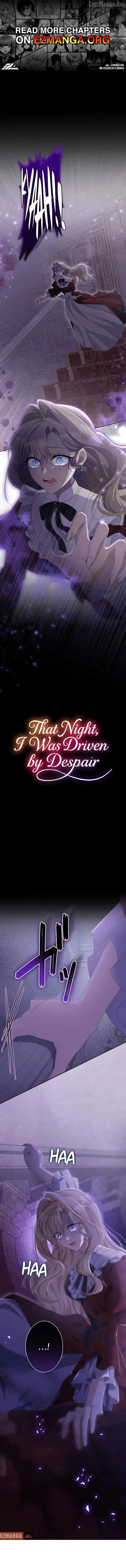 That Night, I Was Driven by Despair Chapter 24 page 1 - 