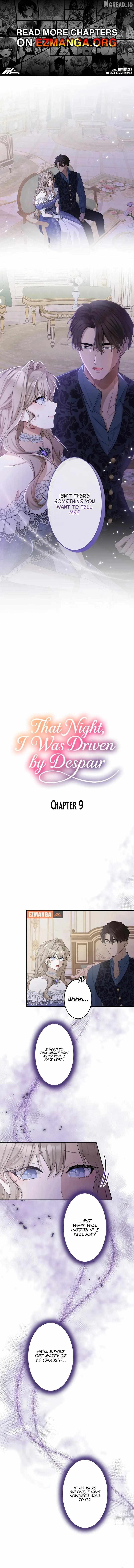 That Night, I Was Driven by Despair Chapter 9 page 1 - 