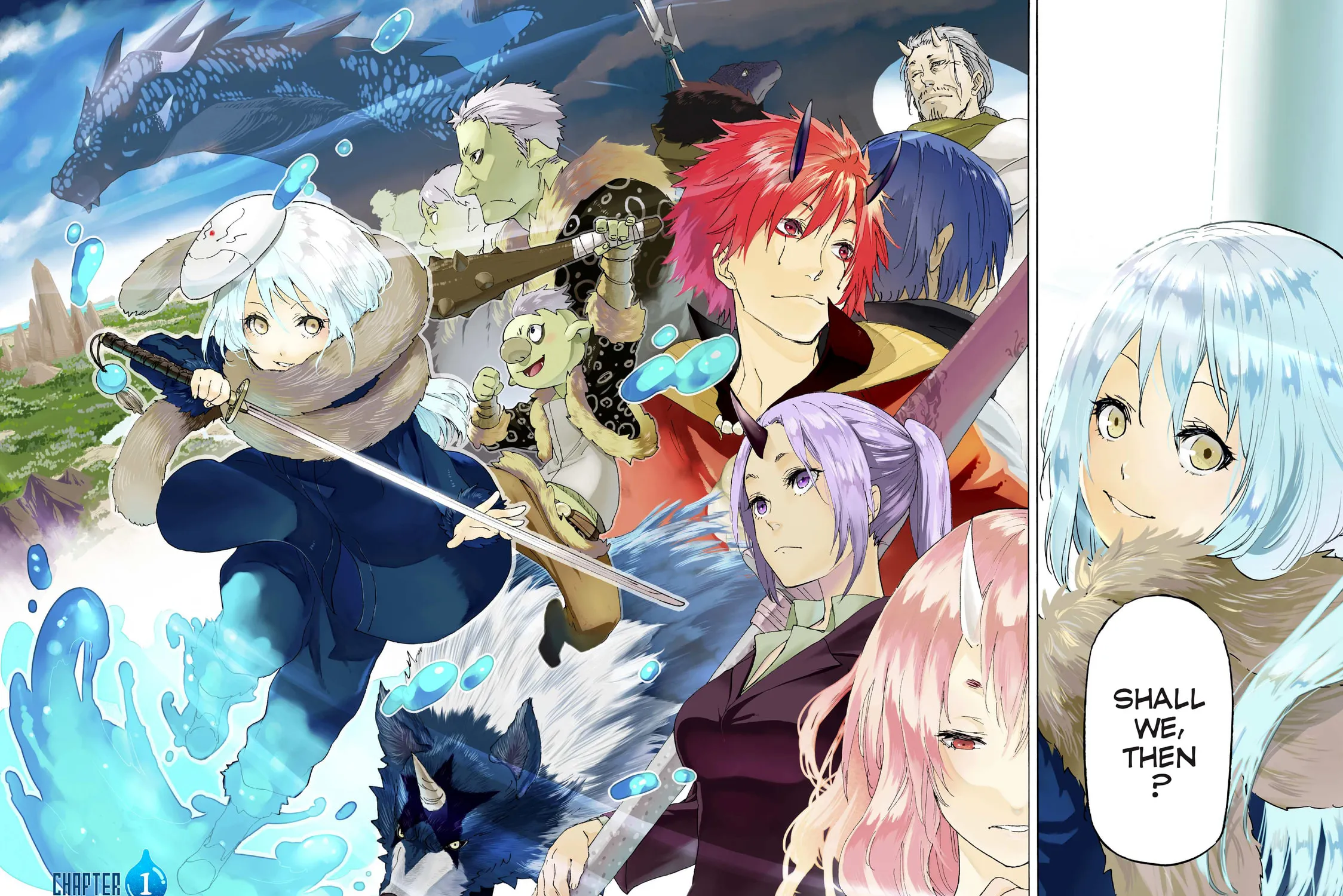 That Time I Got Reincarnated as a Slime Chapter 1 page 3 - 