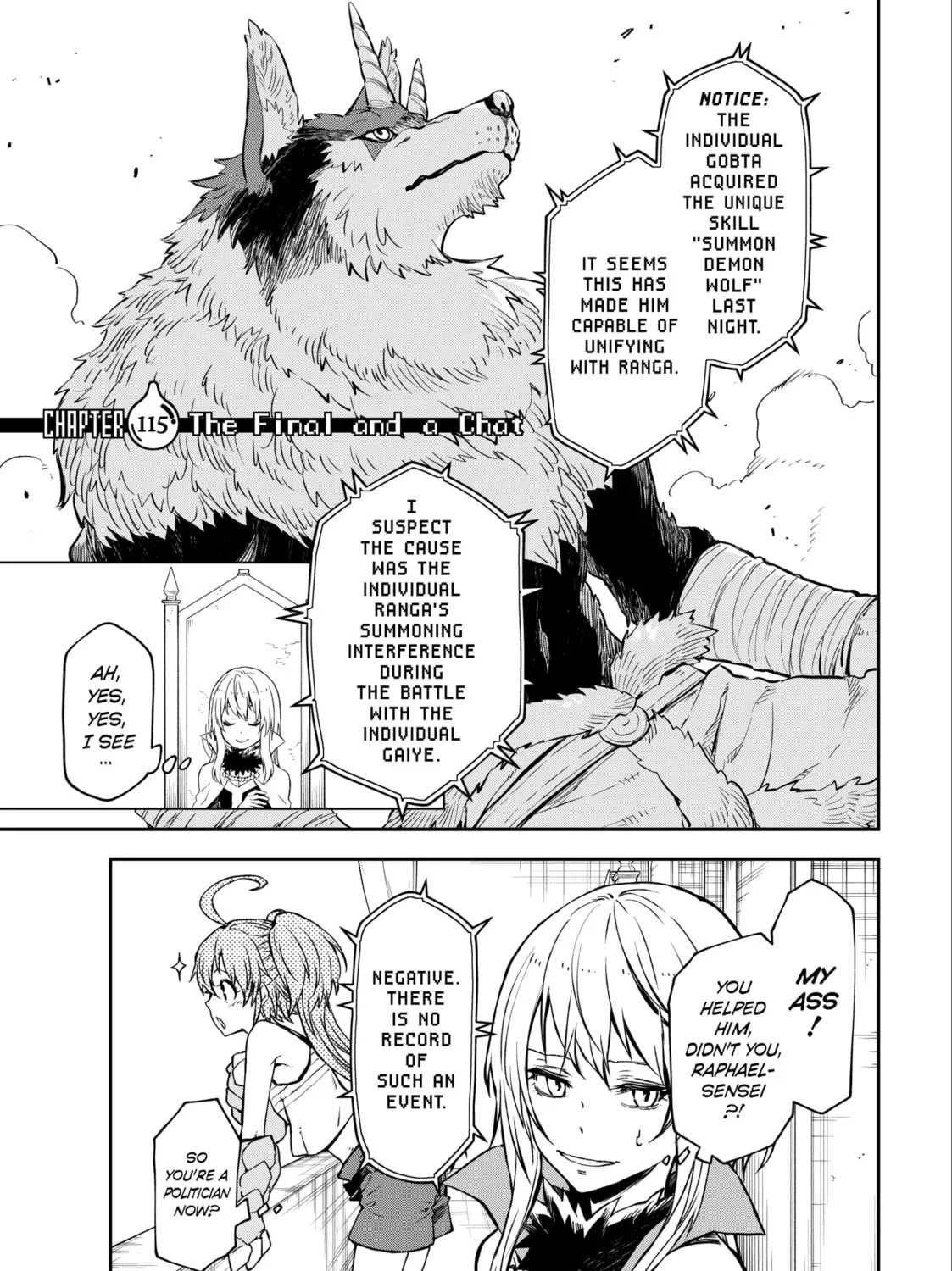 That Time I Got Reincarnated as a Slime Chapter 115 page 1 - 