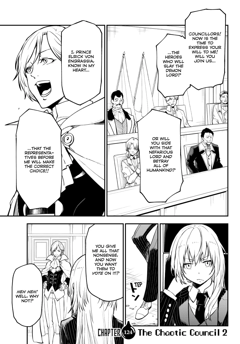 That Time I Got Reincarnated as a Slime Chapter 124 page 1 - 