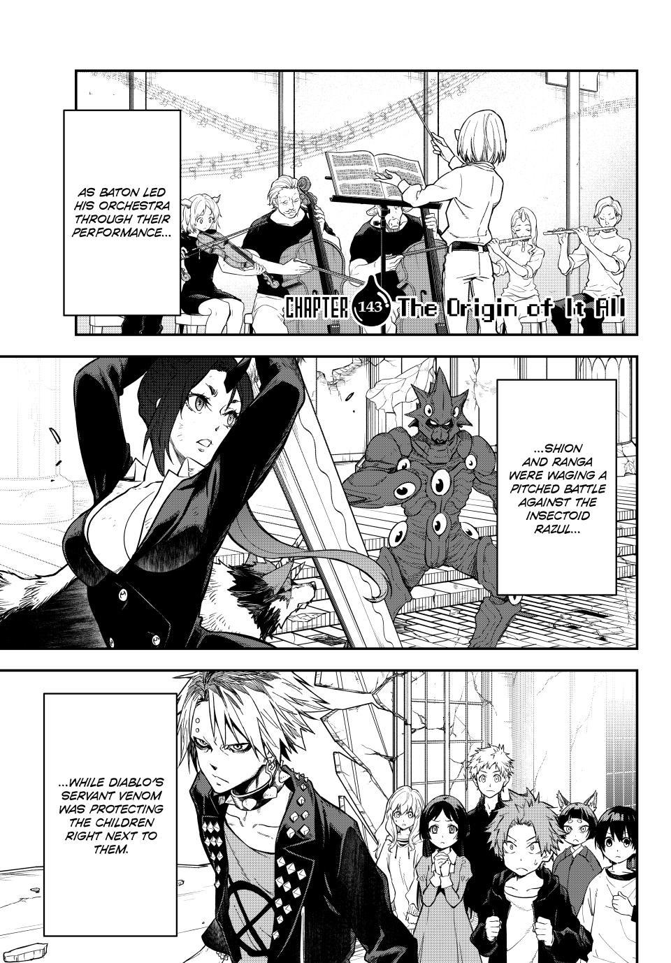That Time I Got Reincarnated as a Slime Chapter 143 page 1 - 