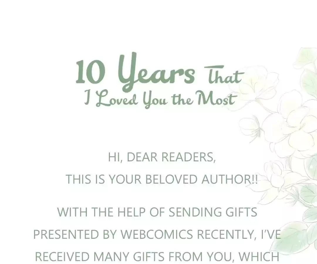 The 10 Years I loved you the most (Colored) Chapter 54 page 44 - 