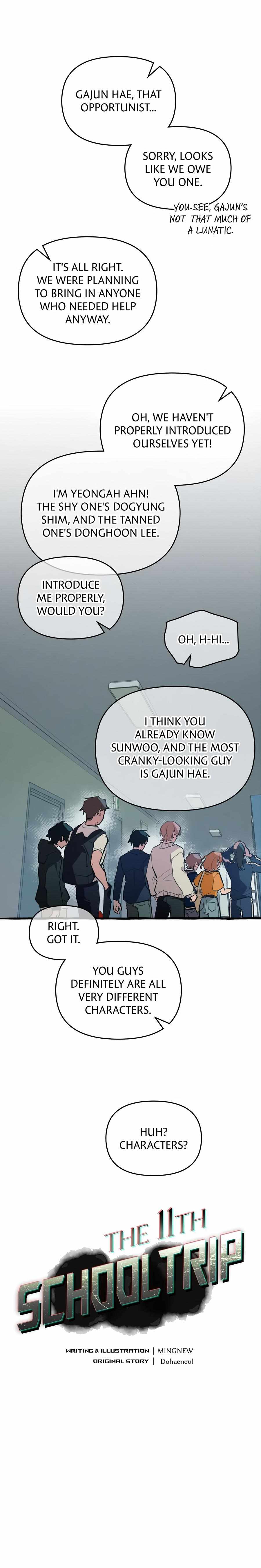The 11th School Trip Chapter 46 page 12 - 