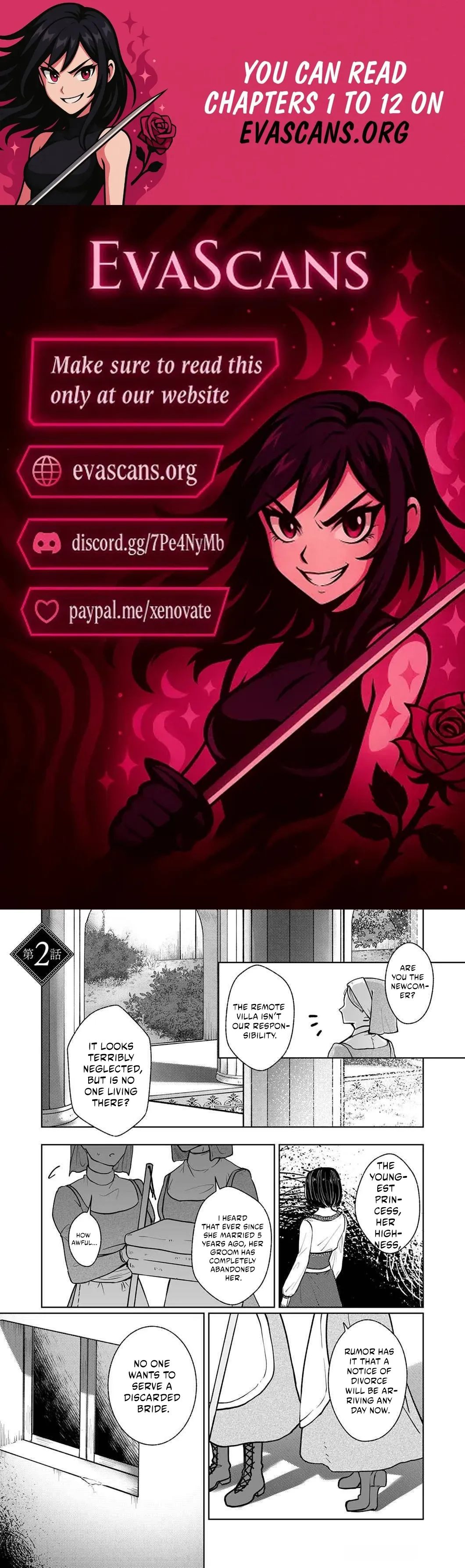 The Abandoned Bride Cannot See the Awkward Love of the Frontier Knight Chapter 2 page 1 - 