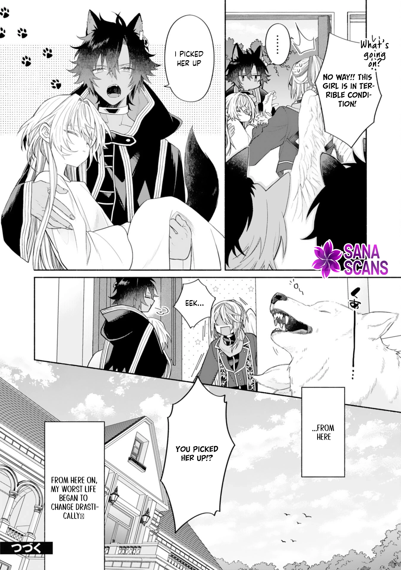 The Abandoned Little Girl Was Actually the Strongest Saint Picked Up by a Fluffy Family and Pampered Chapter 1 page 34 - 