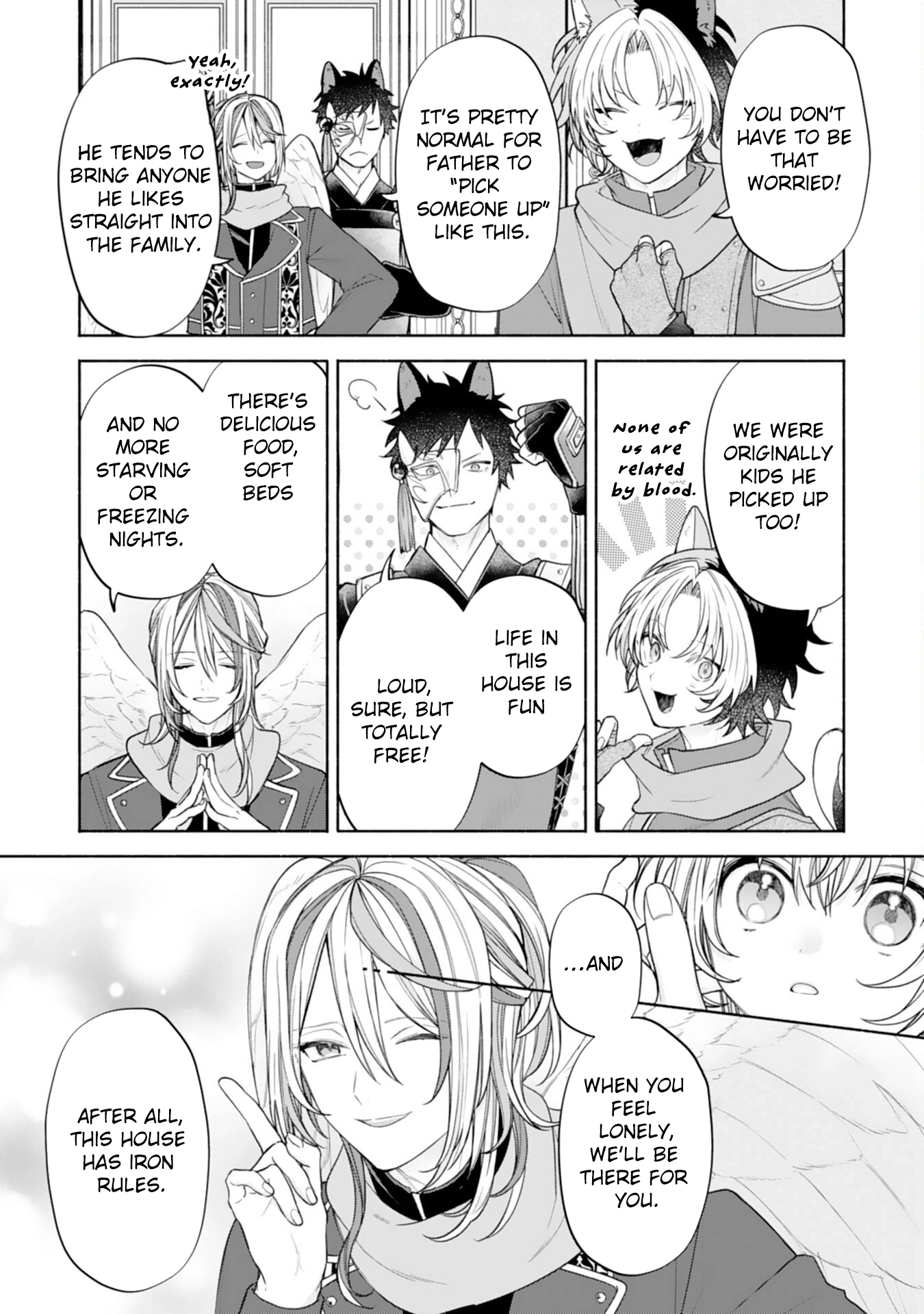 The Abandoned Little Girl Was Actually the Strongest Saint Picked Up by a Fluffy Family and Pampered Chapter 3 page 14 - 