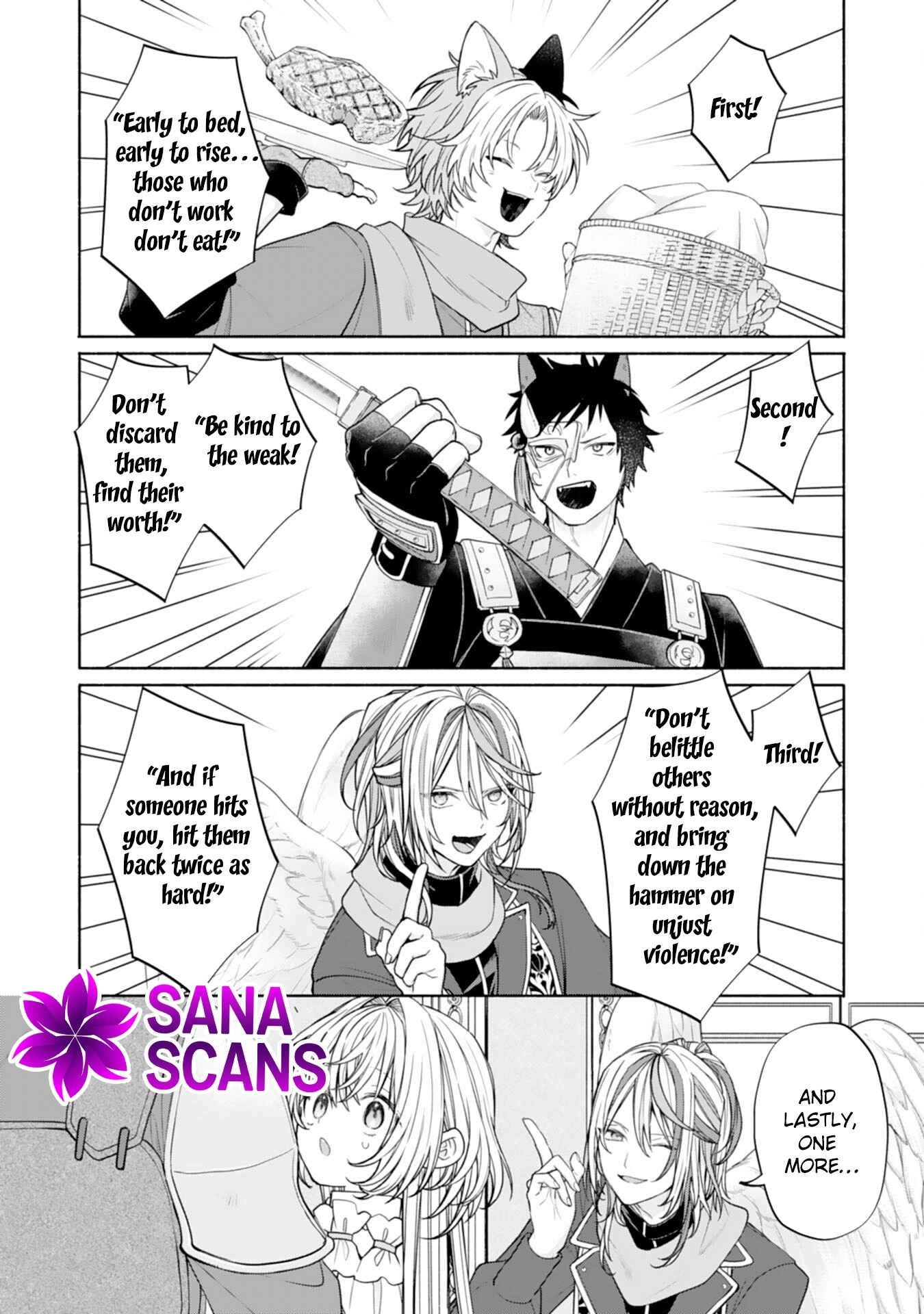 The Abandoned Little Girl Was Actually the Strongest Saint Picked Up by a Fluffy Family and Pampered Chapter 3 page 15 - 