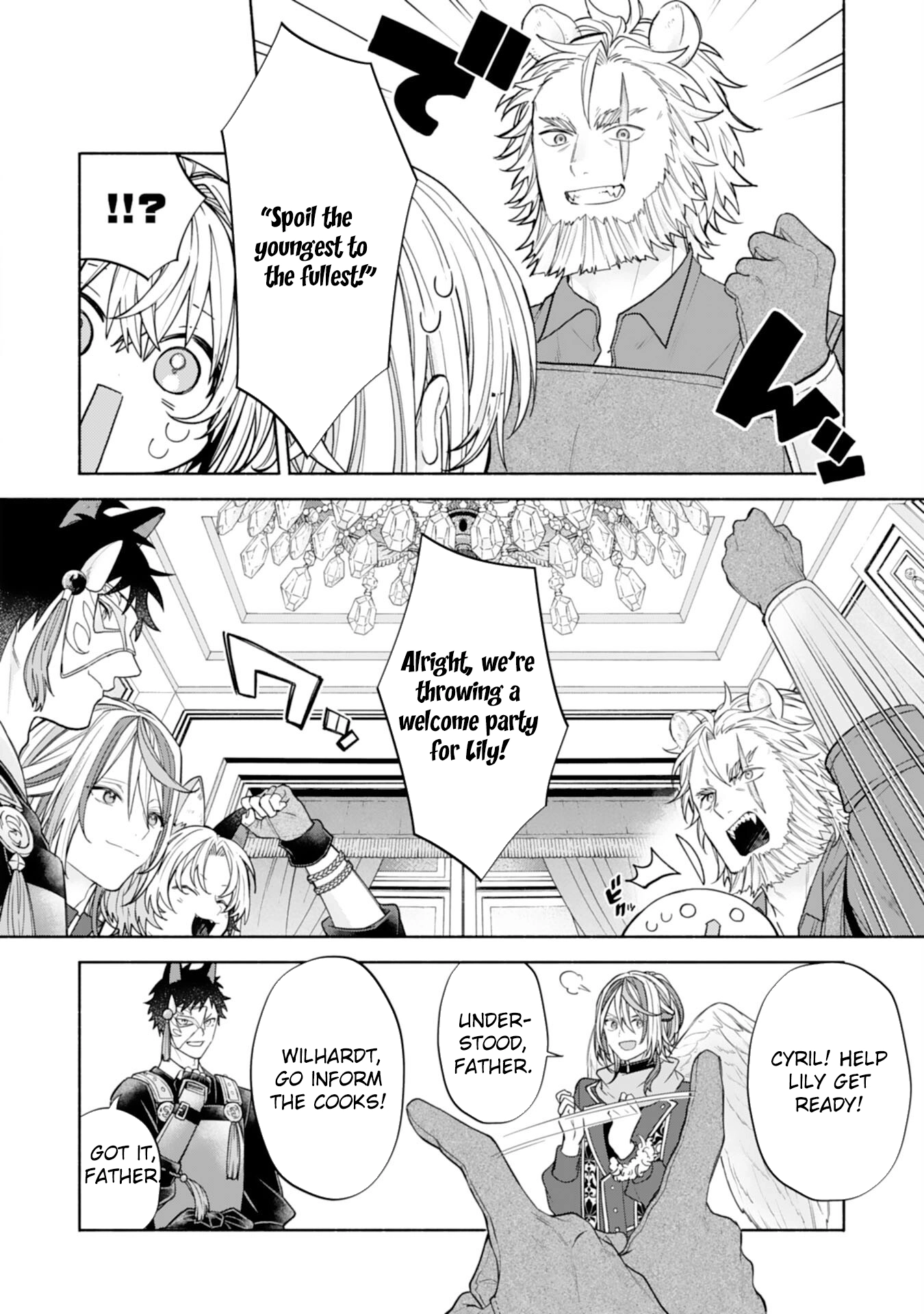 The Abandoned Little Girl Was Actually the Strongest Saint Picked Up by a Fluffy Family and Pampered Chapter 3 page 16 - 