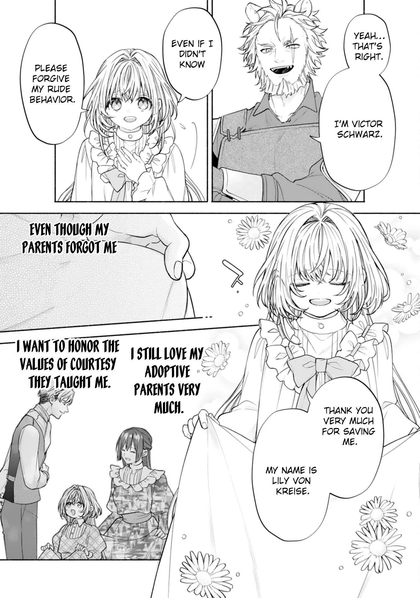 The Abandoned Little Girl Was Actually the Strongest Saint Picked Up by a Fluffy Family and Pampered Chapter 3 page 6 - 