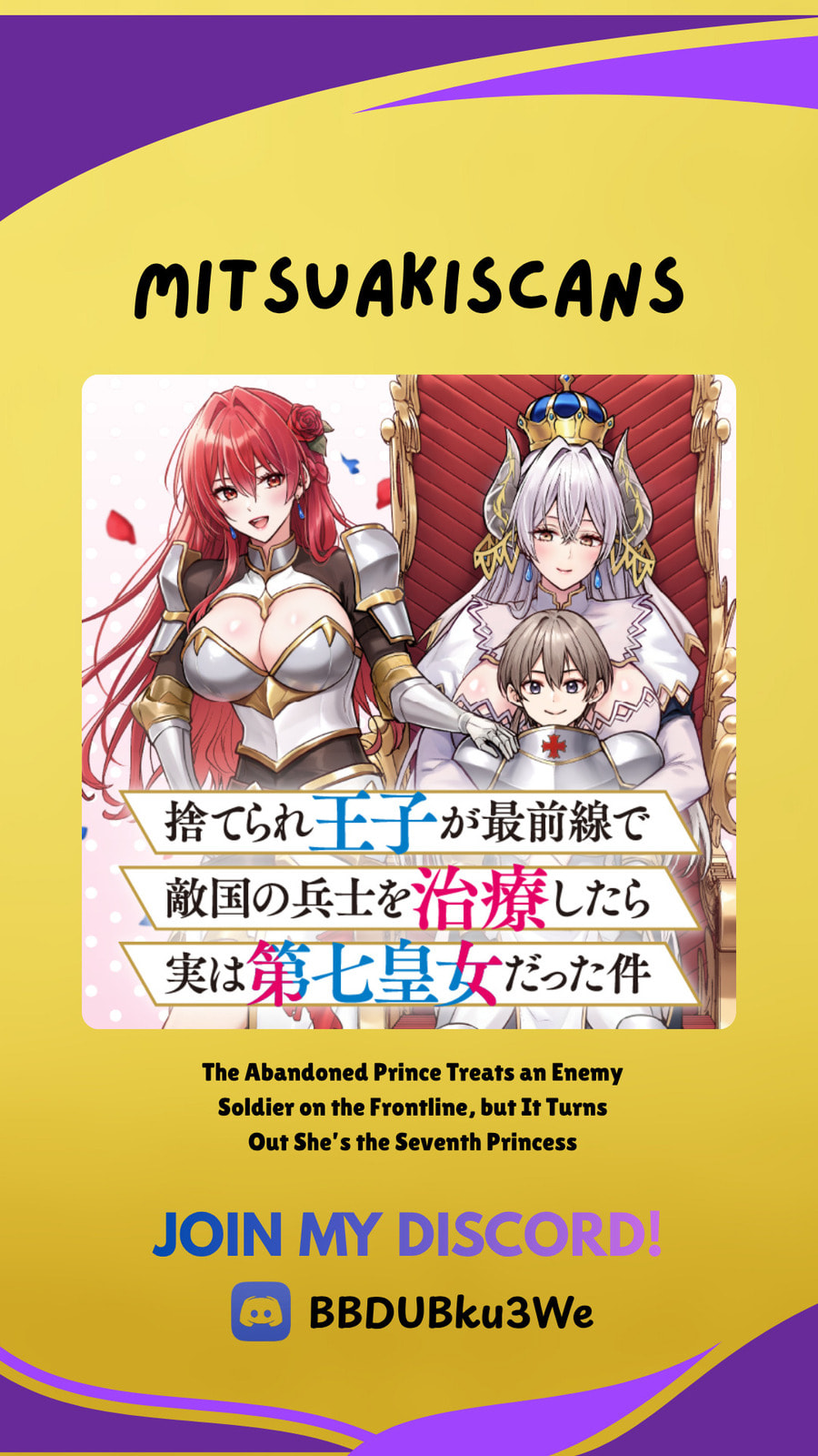 The Abandoned Prince Treats an Enemy Soldier on the Frontline, but It Turns Out She’s the Seventh Princess Chapter 5.2 page 1 - 