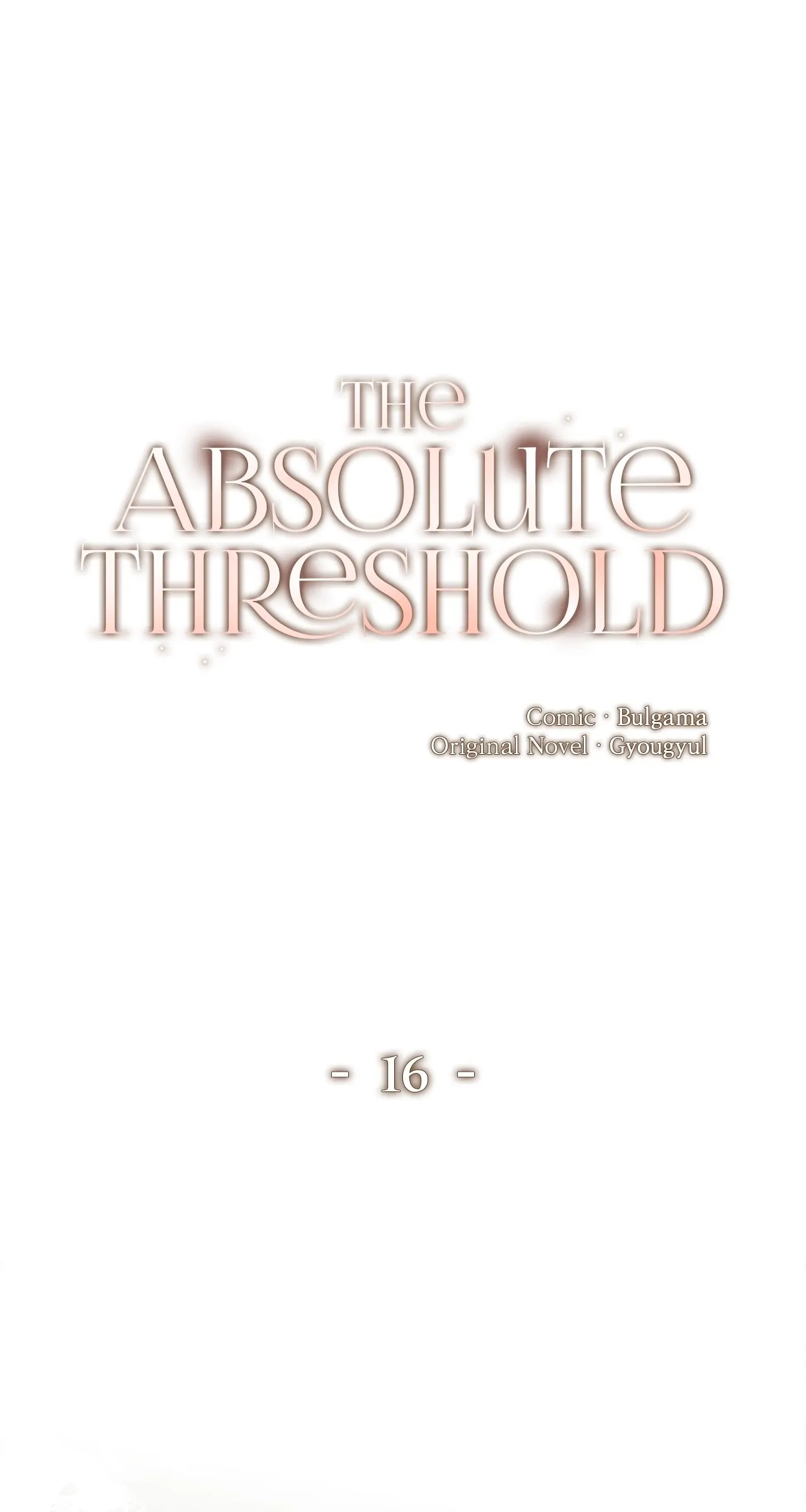 The Absolute Threshold Chapter 16 page 1 - 