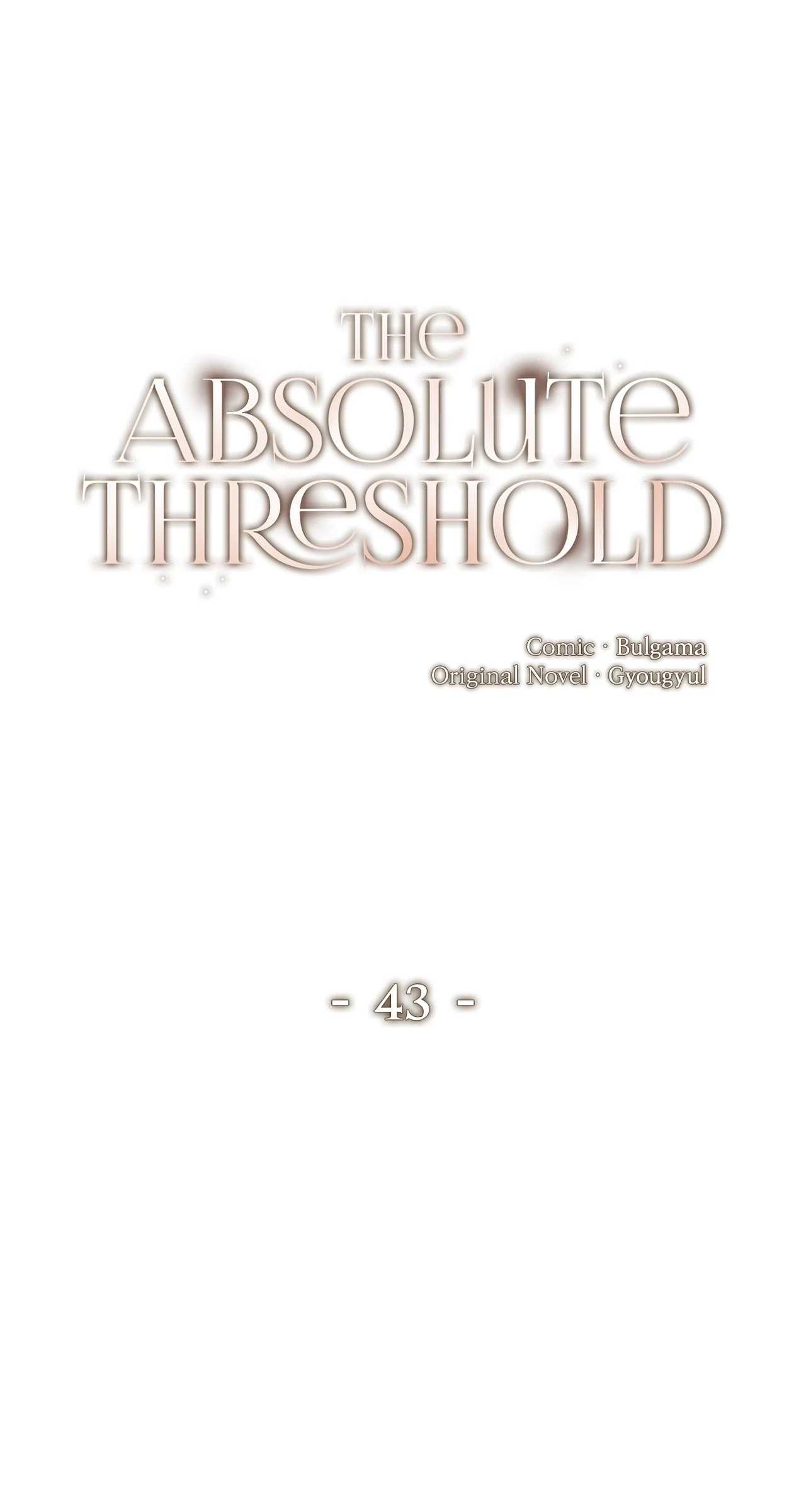 The Absolute Threshold Chapter 43 page 24 - 