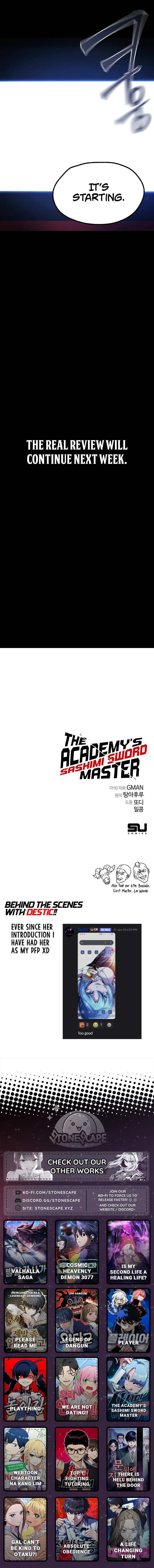 The Academy’sSashimi Sword Master Chapter 49.5 page 17 - 