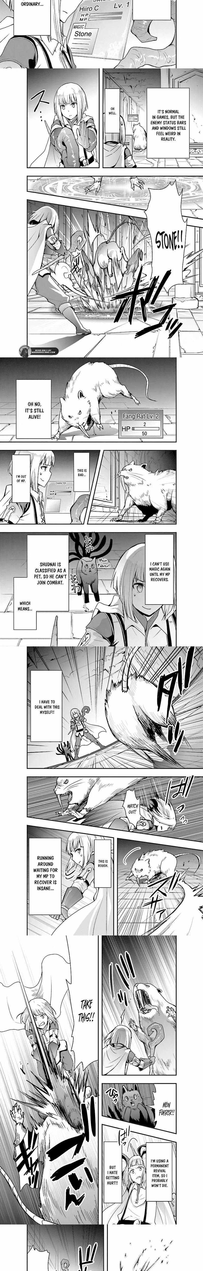 The Adventurer, Care Handling. -The Identity Is the Strongest Magician in Another World Who Governs Invincible Servants- Chapter 2 page 6 - 